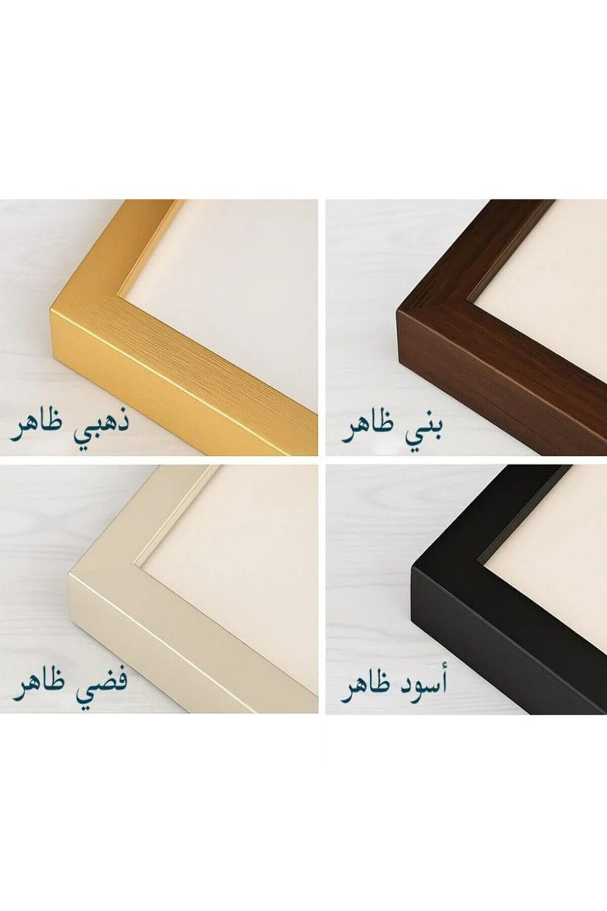 4gdran-Luxury wooden wall panel with nature design, brown frame and clear acrylic layer 3