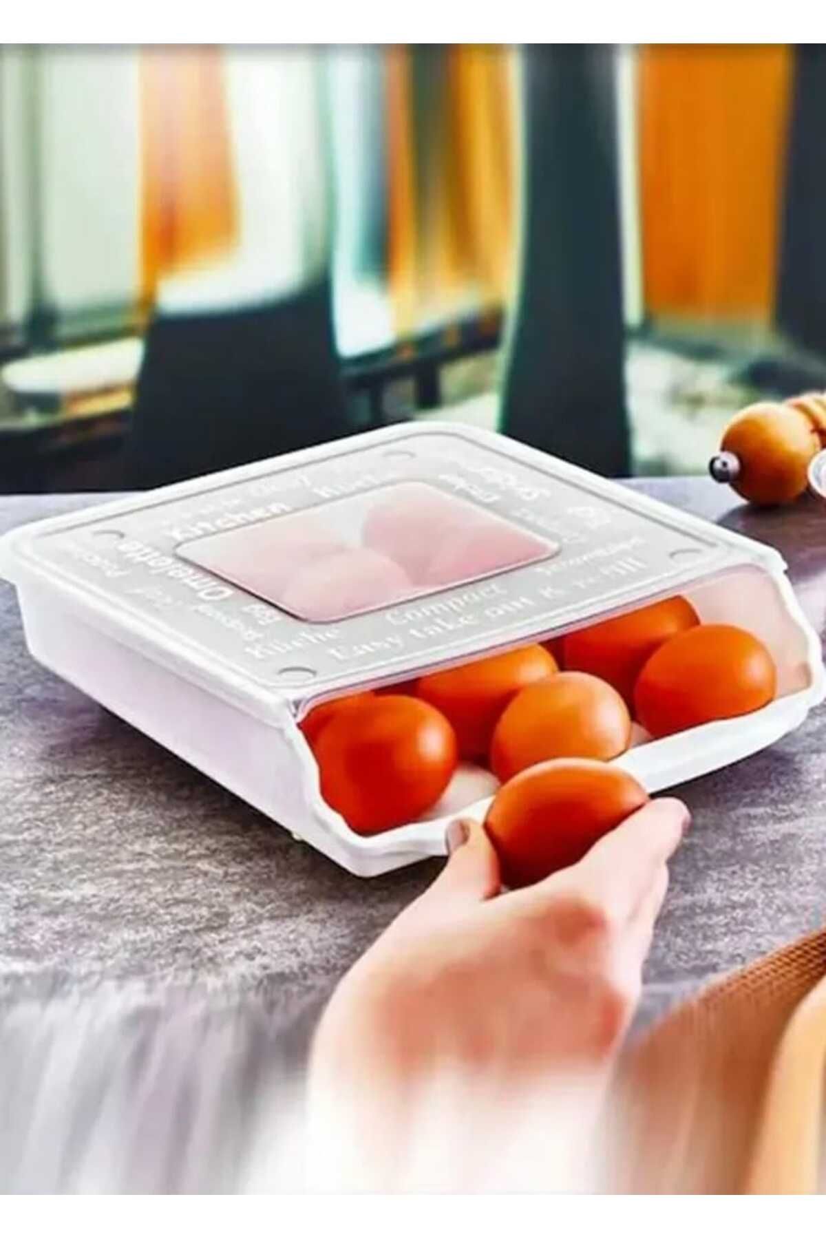 sweenhome-15-Piece Automatic Scroll Egg Storage Box 1