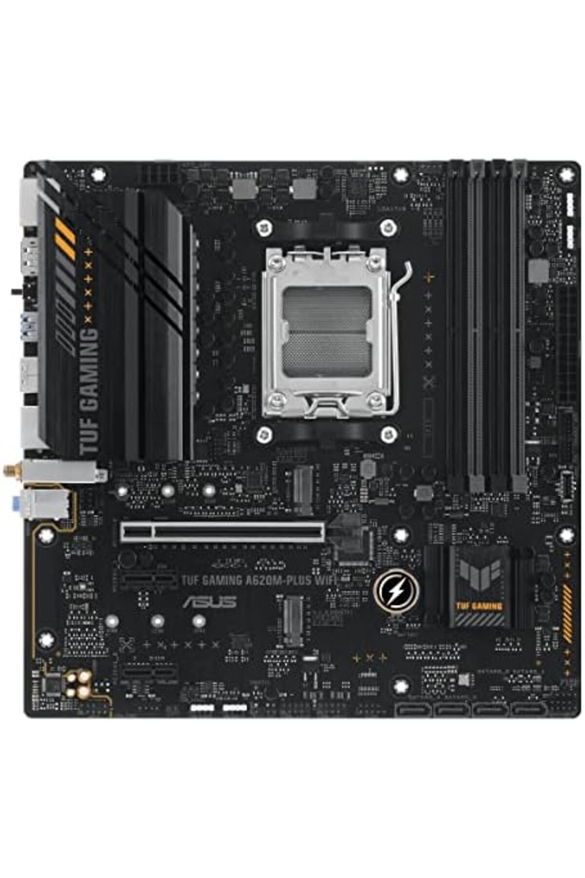 ASUS-TUF Gaming A620M-PLUS WiFi AMD Socket AM5 DDR5 Motherboard 4