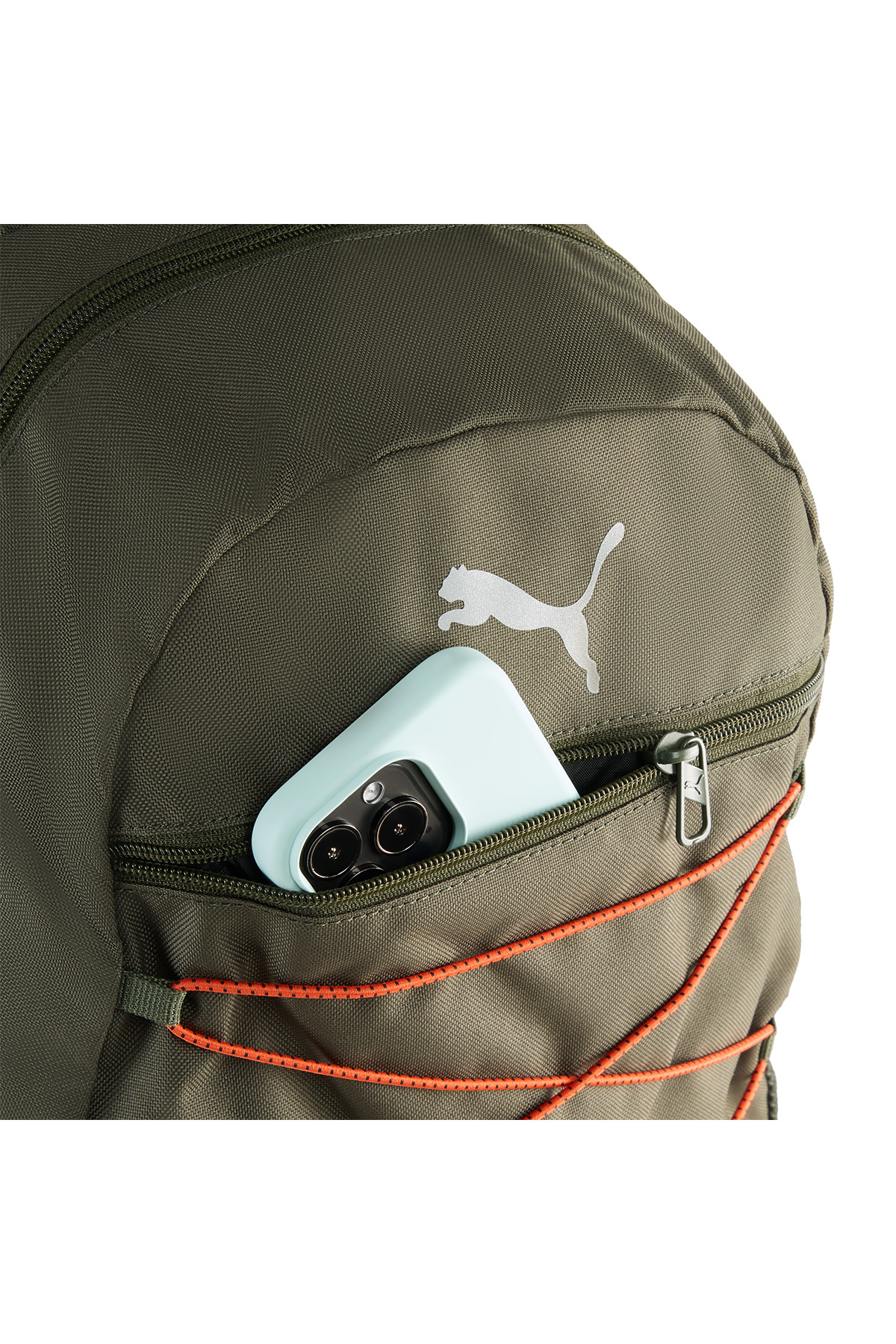 Puma Plus II Unisex Yeşil Günlük Stil Sırt Çantası 09118109 görsel 5