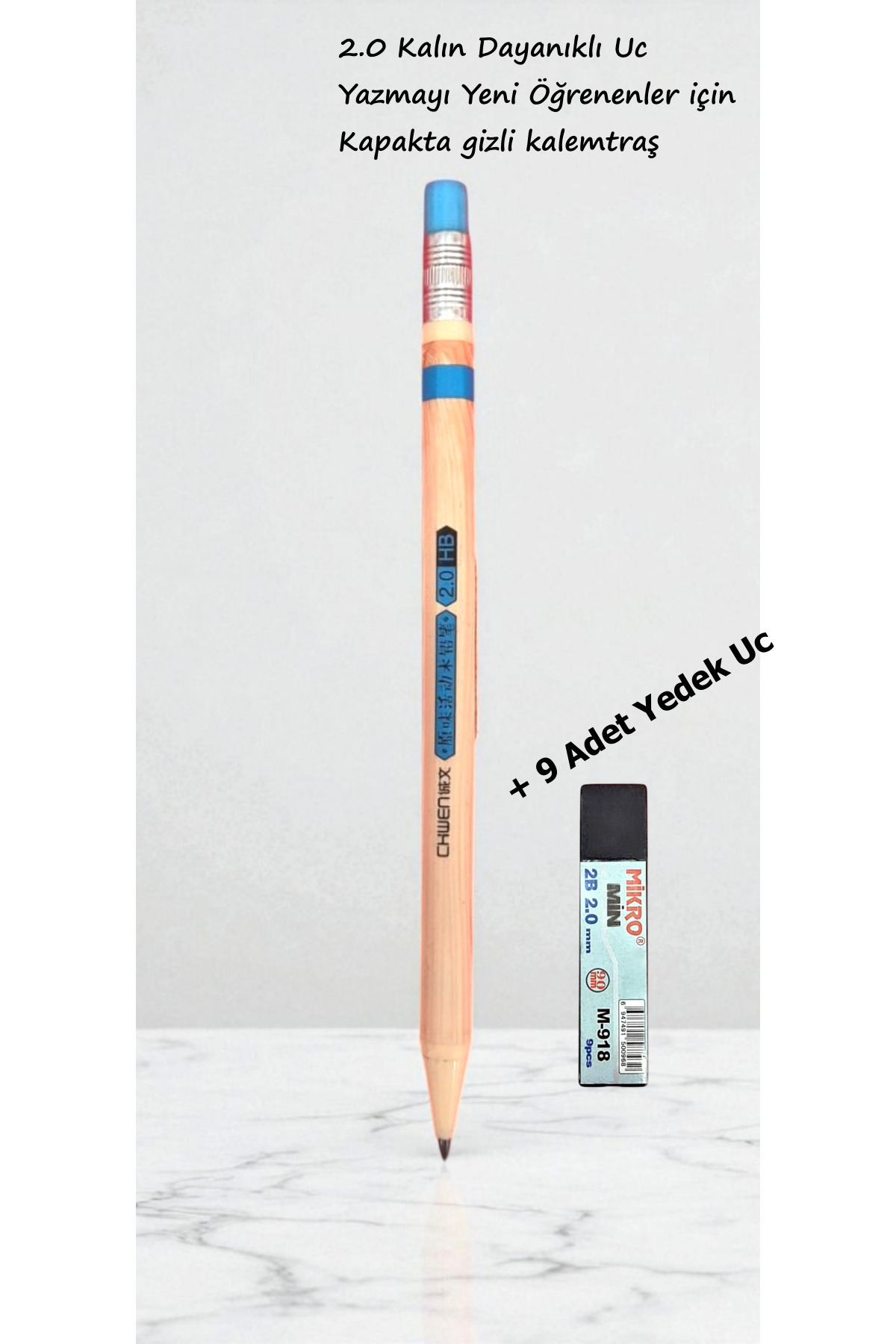 Taros-My First Pen 2.0 Thick Nib Pen + 9Pcs Nib for Beginner Writing 1