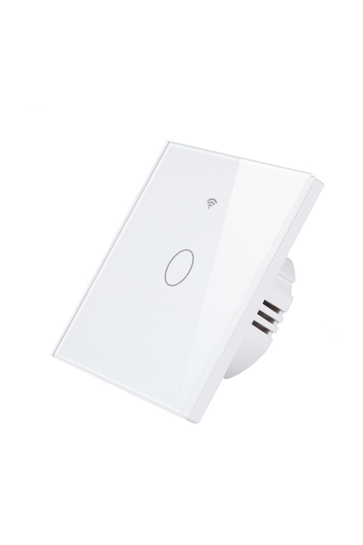 VisionHub-Smart touch switch, Wireless, Wi-fi, 1 Channel, Tempered Glass, Compatible with iOS/Android, Tuya 2