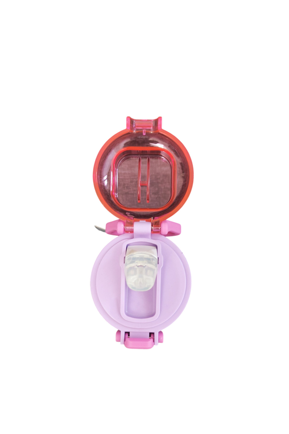 kuromi-500 ml Carrying Flask with Automatic Lock Silicone Straw and Handle Bpa Free 4