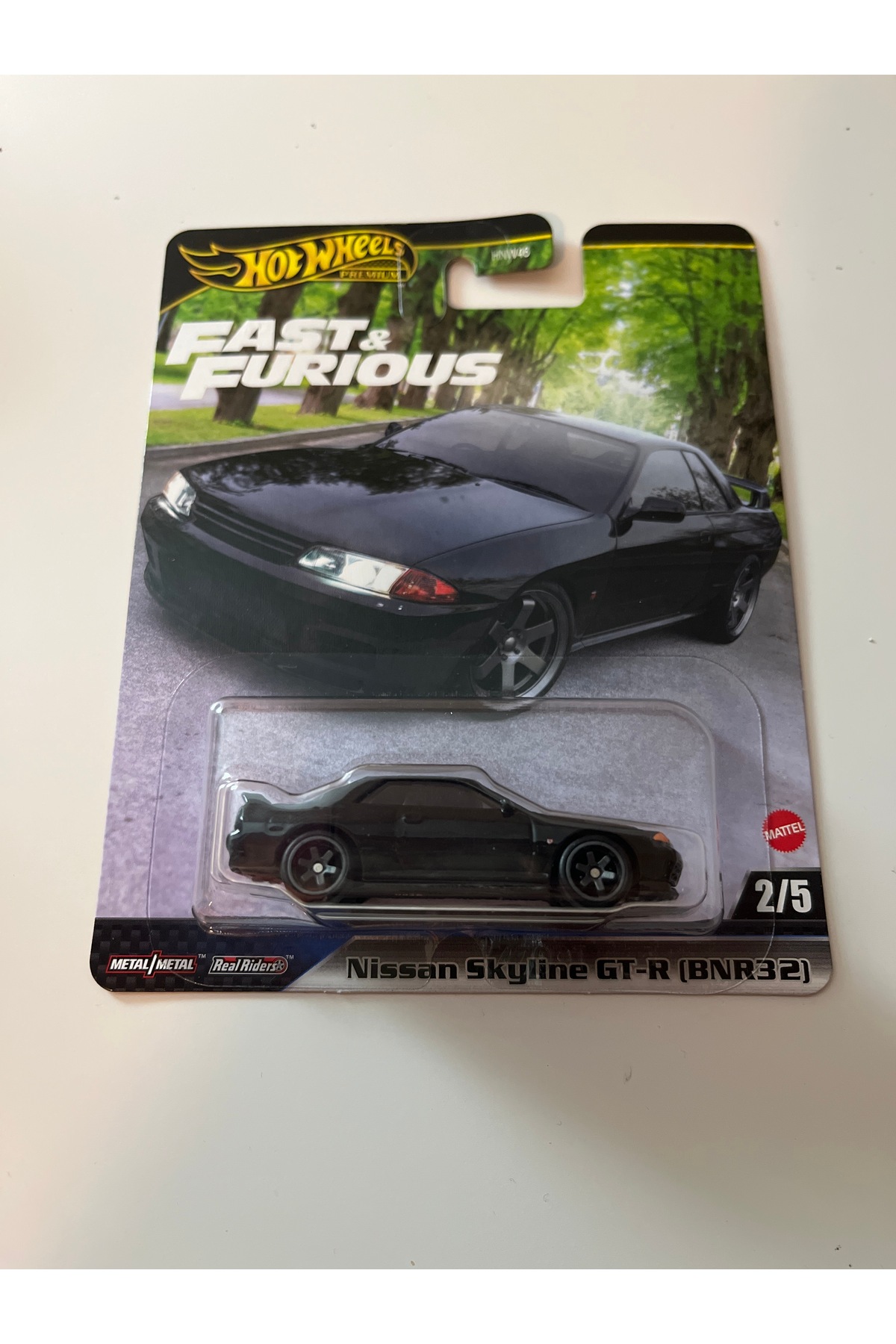 HOT WHEELS Premium Nissan Skyline Gtr Bnr32 siyah renk - Fiyatı