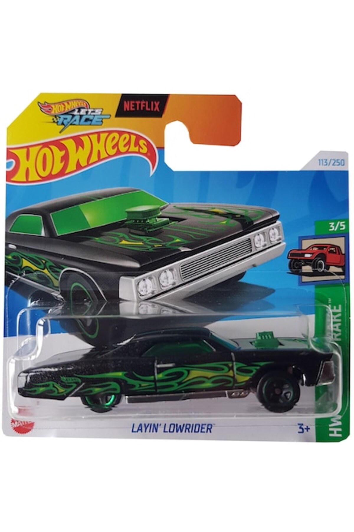 Masinuta metalica Hot Wheels Layin' Lowrider, 1:64
