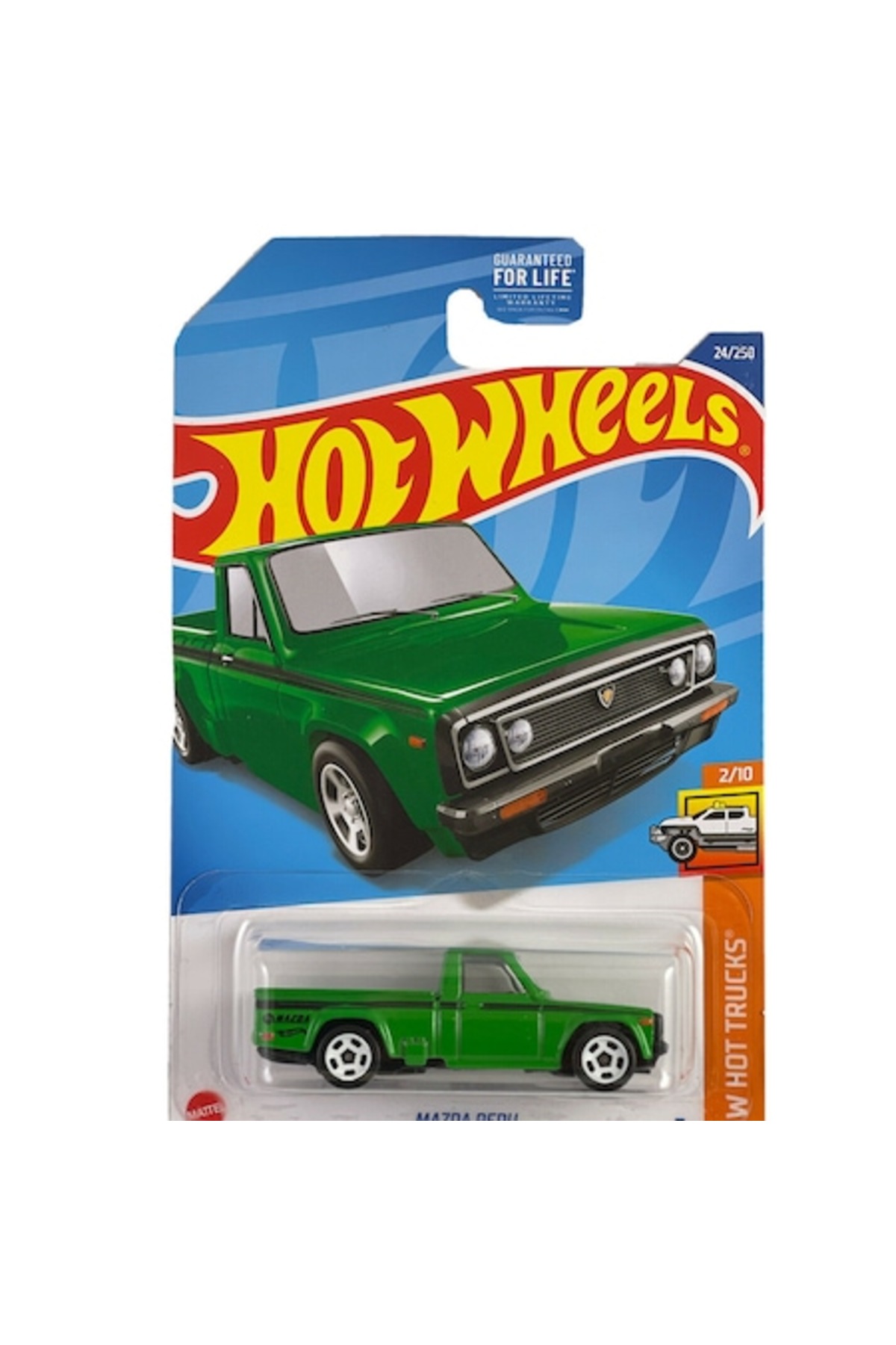 Masinuta Metalica Hot Wheels, Mazda Repu, Verde, 1:64