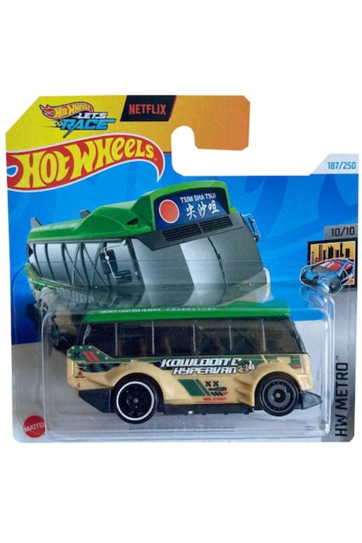 Masinuta Metalica Hot Wheels, Kowloon’d Hypervan, 1:64