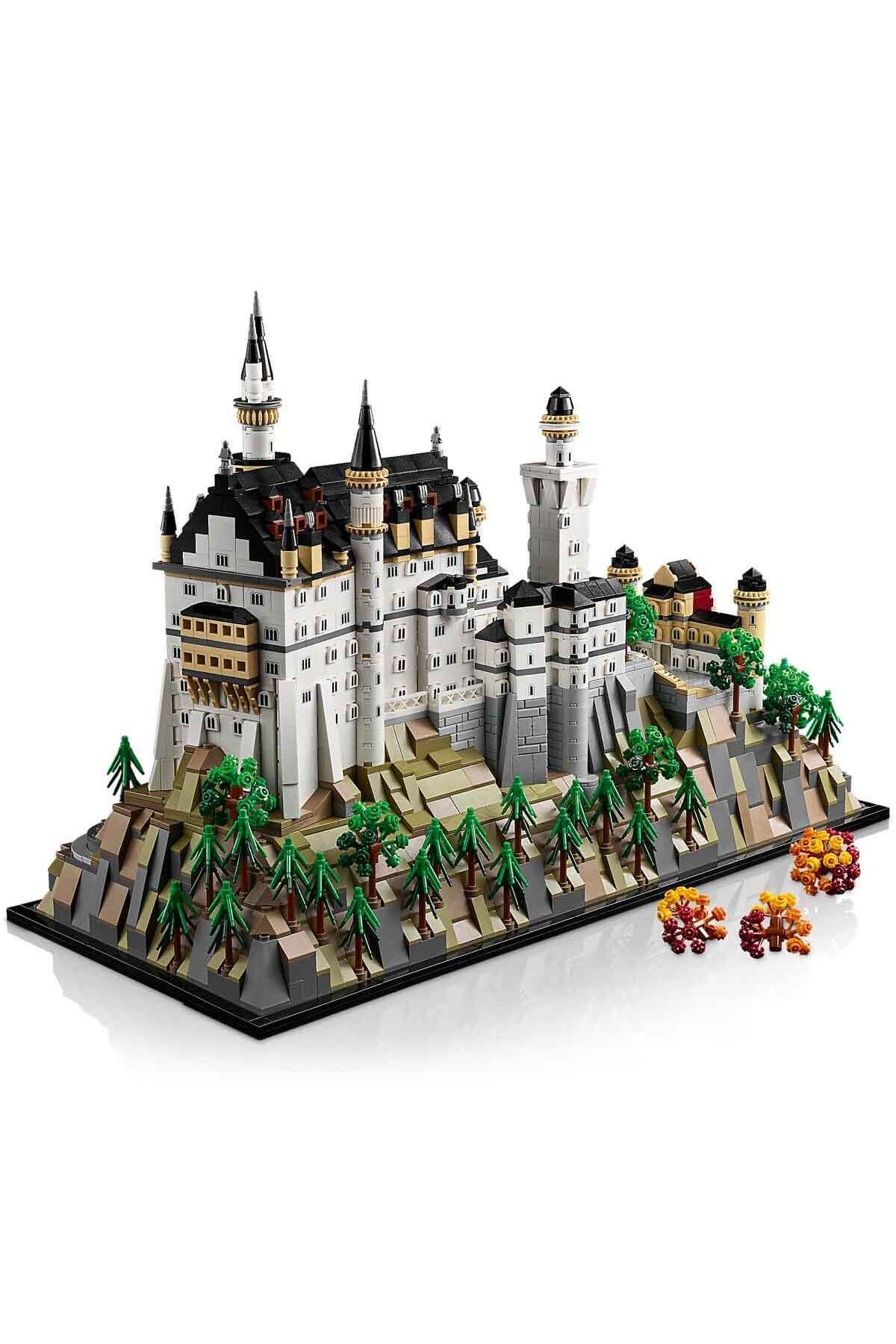 LEGO-Architecture Neuschwanstein Castle 21063 - Collectible Model Building Kit for Adults 8