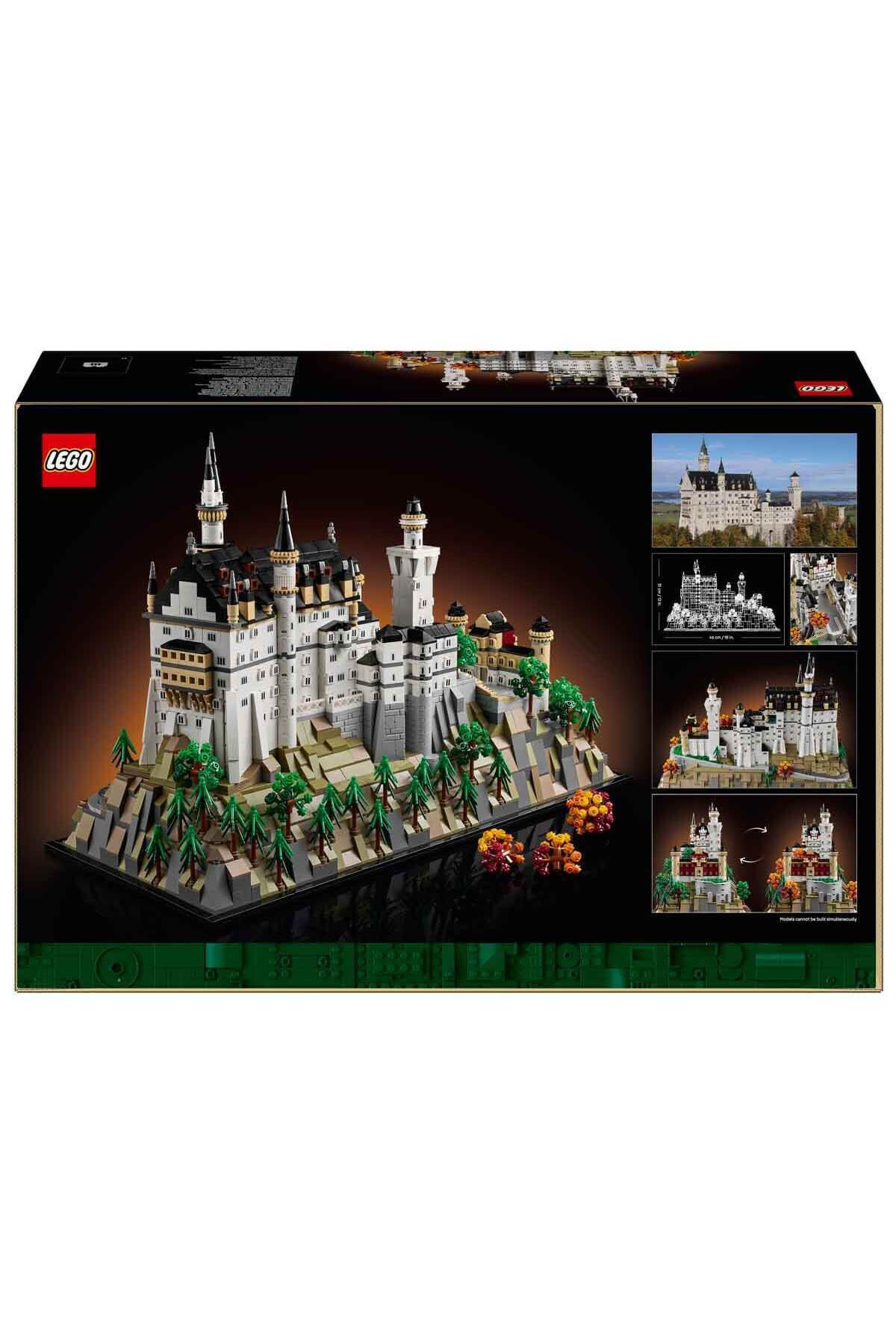 LEGO-Architecture Neuschwanstein Castle 21063 - Collectible Model Building Kit for Adults 4