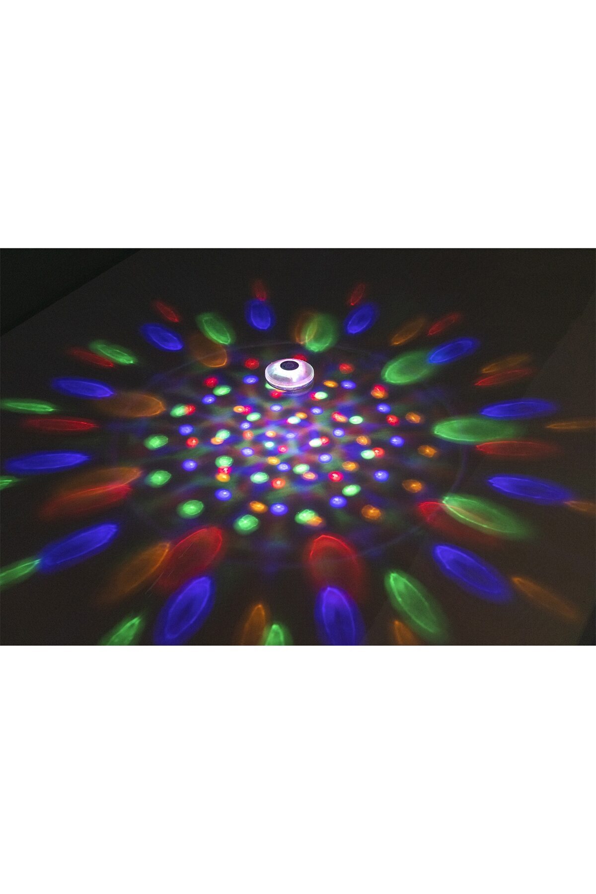 SERSIMO-Bestway FloatBright LED floating pool light, 4 colors, 7 modes, operates on 3 AA batteries 4