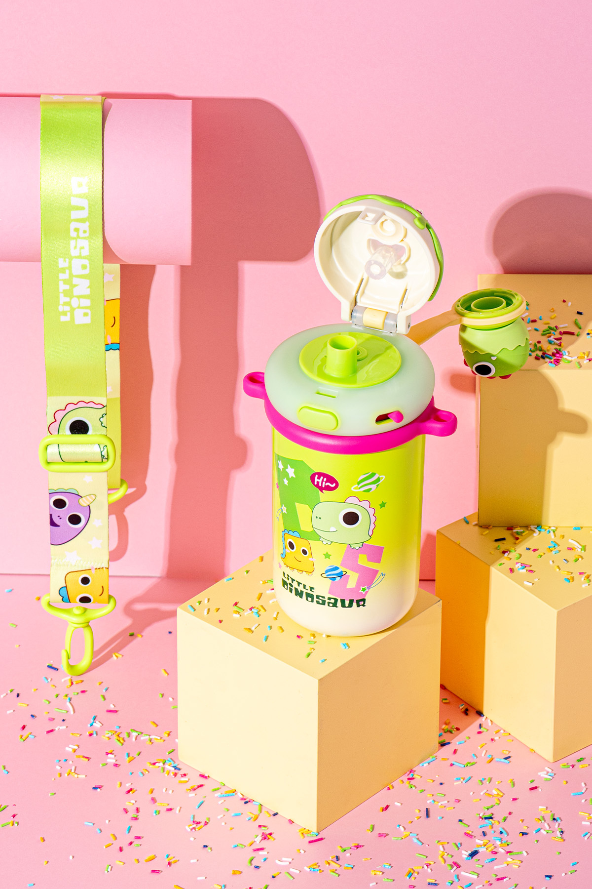 Emsan Baby Dinosaur Termos Yeşil 450 ml fotoğrafı 4 (önizleme)