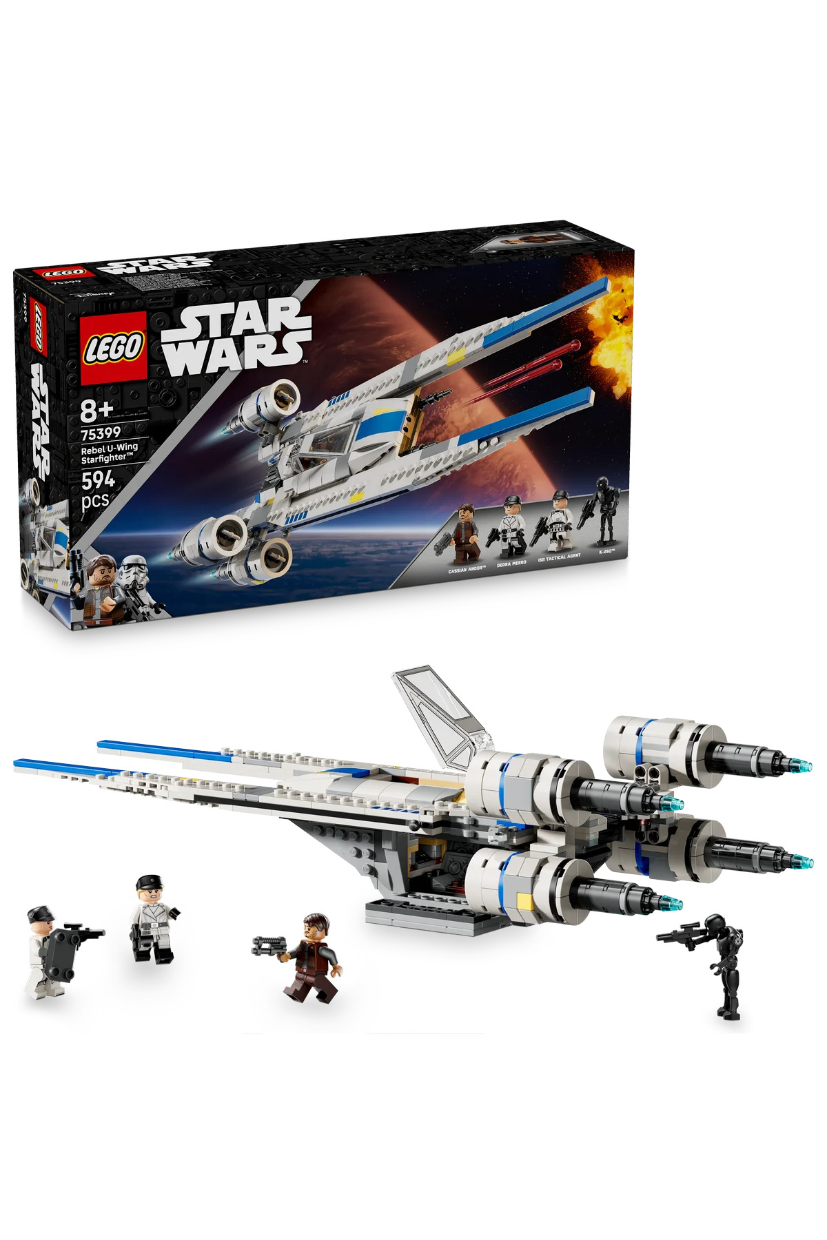 LEGO Star Wars: Andor Asi U-Wing Starfighter 75399-8 Yaş ve Üzeri ...