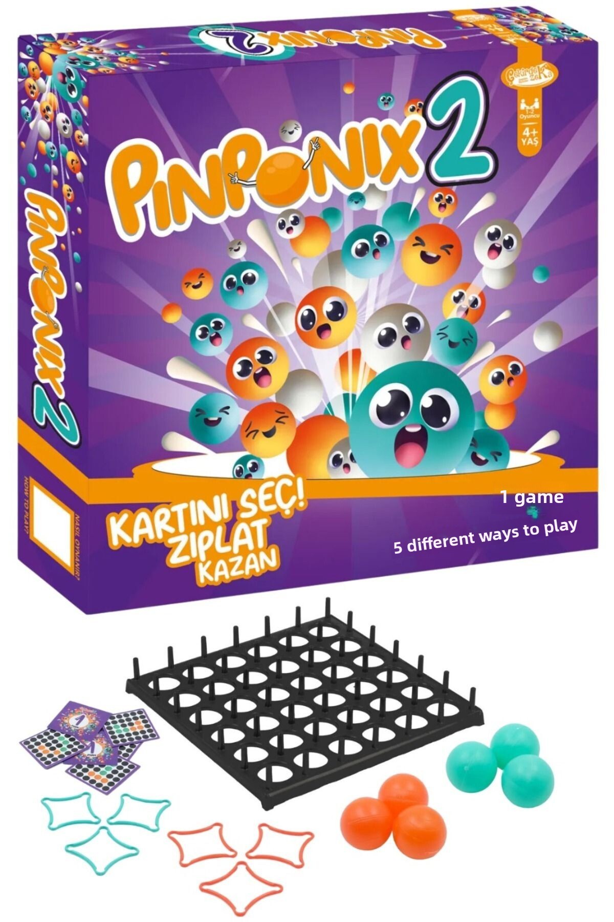 pinponi-x Adea Pinponix 2 Fun Family Box Game- Trendyol