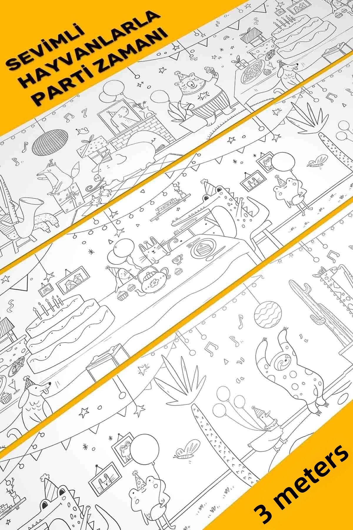 کاغذ نقاشی وقت مهمانی