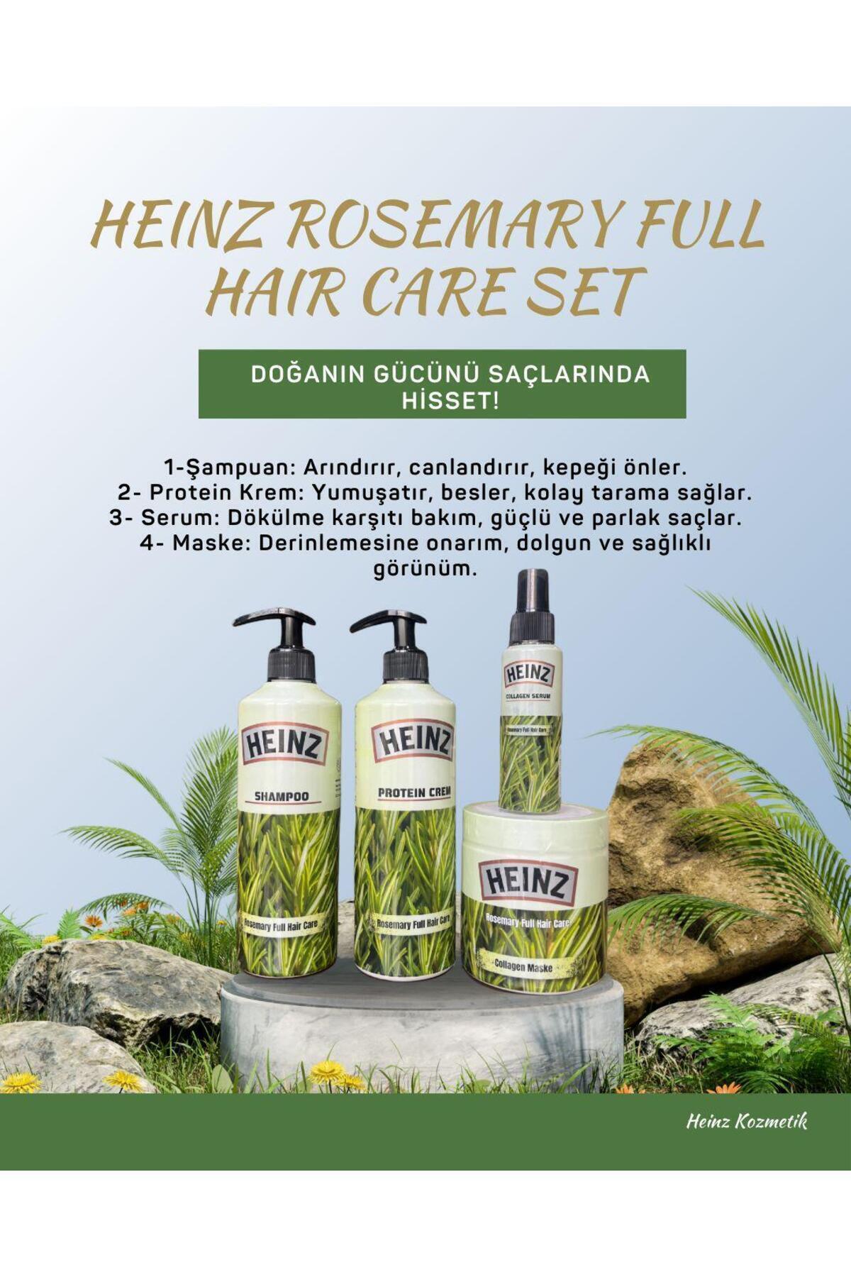Heinz Kuru Ve Yıpranmış Saçlar İçin Keratin & Biotin Onarıcı Saç