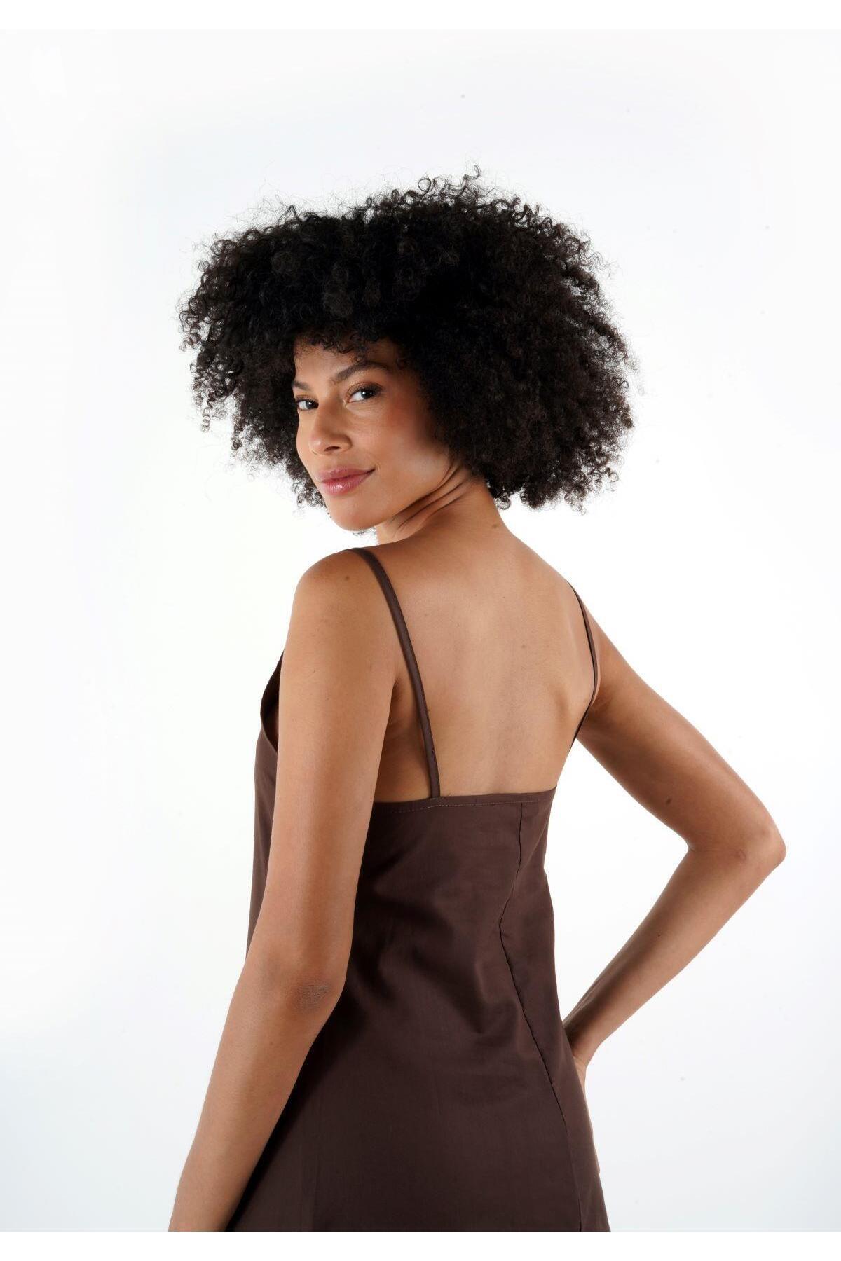 ALEXANDERGARDI-Midi Length Thin Strap Dress - B24- 005206 4