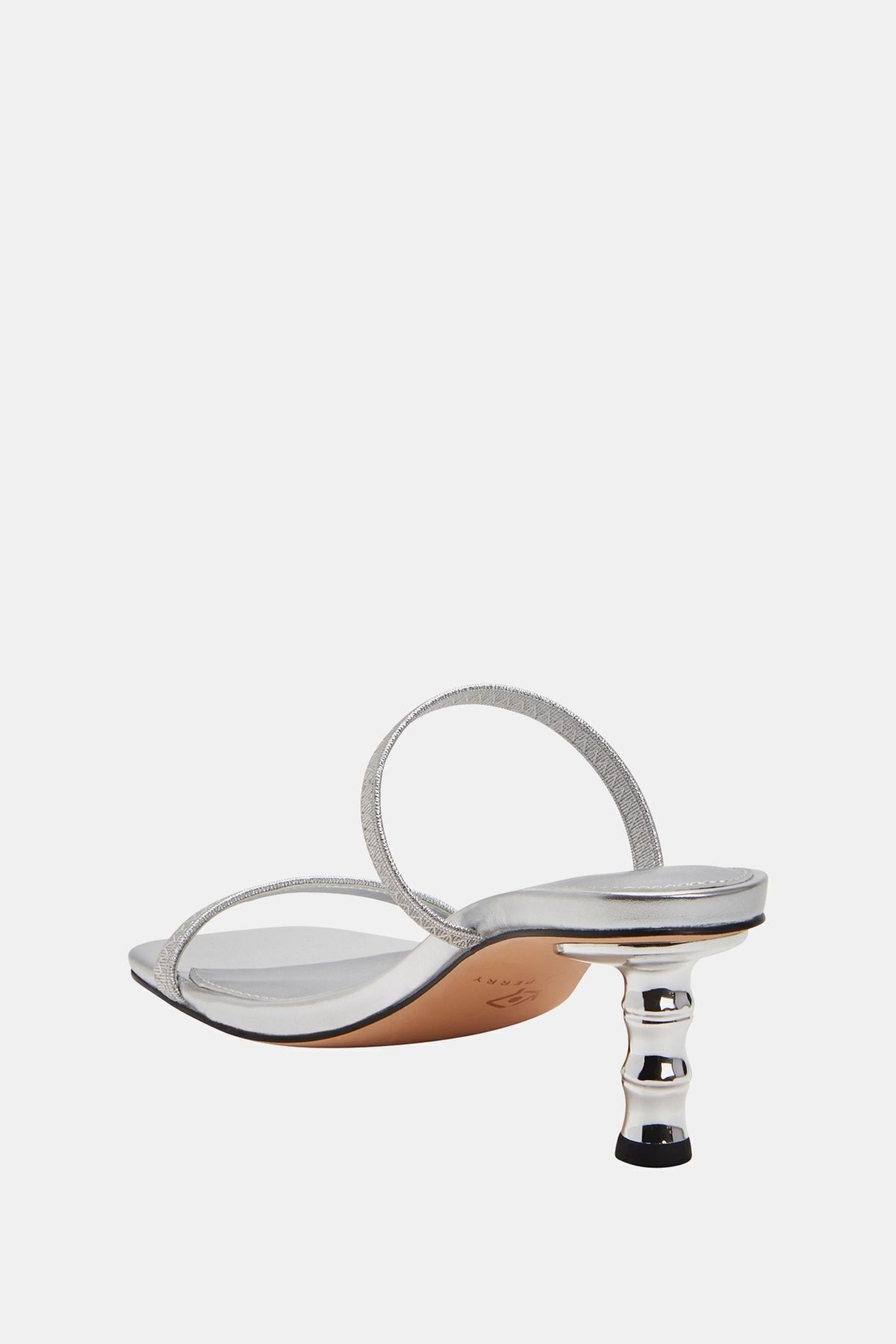 Katy Perry-Leilei Women's Silver Heeled Shoes 5