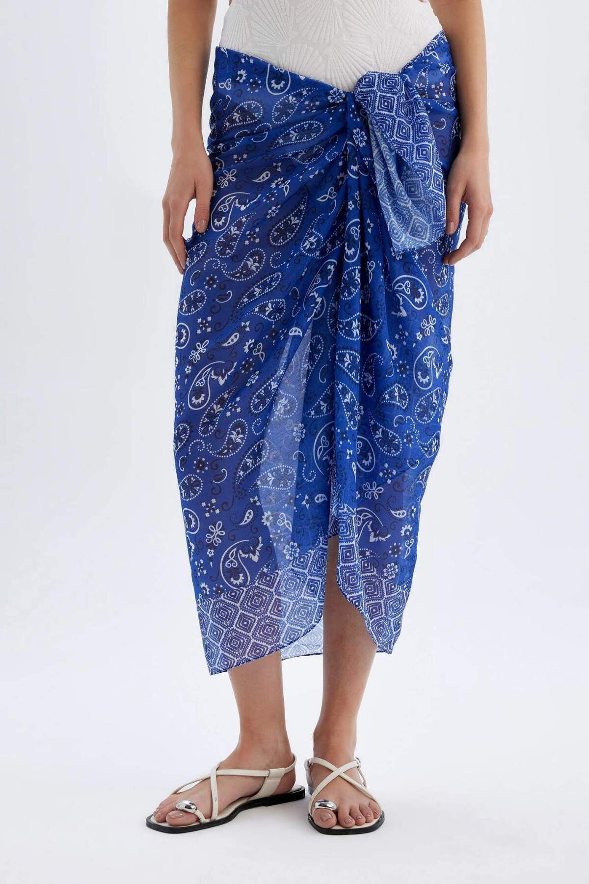 DeFacto-Plážové oblečení Be in Love se vzorem Regular Fit - D2745AXNS 4