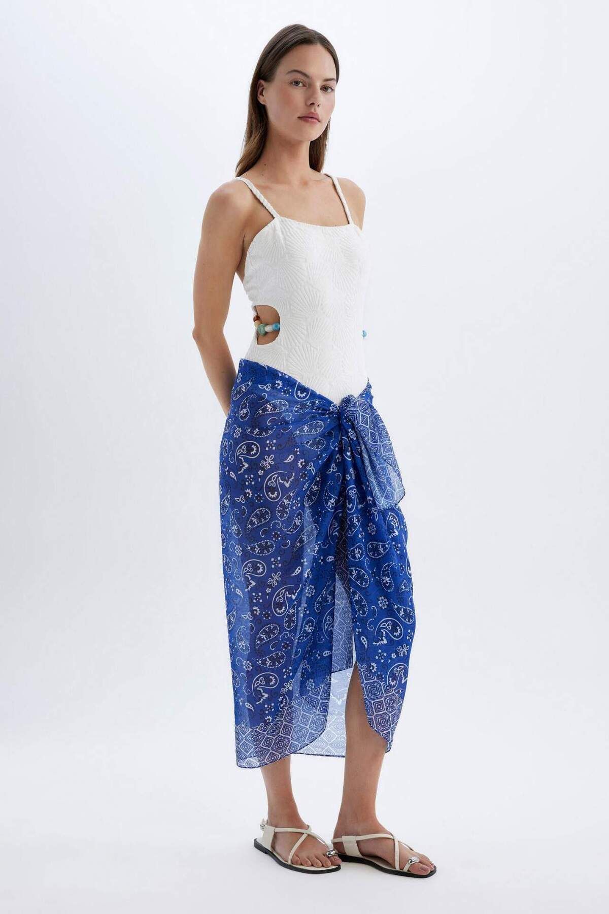 DeFacto-Plážové oblečení Be in Love se vzorem Regular Fit - D2745AXNS 2