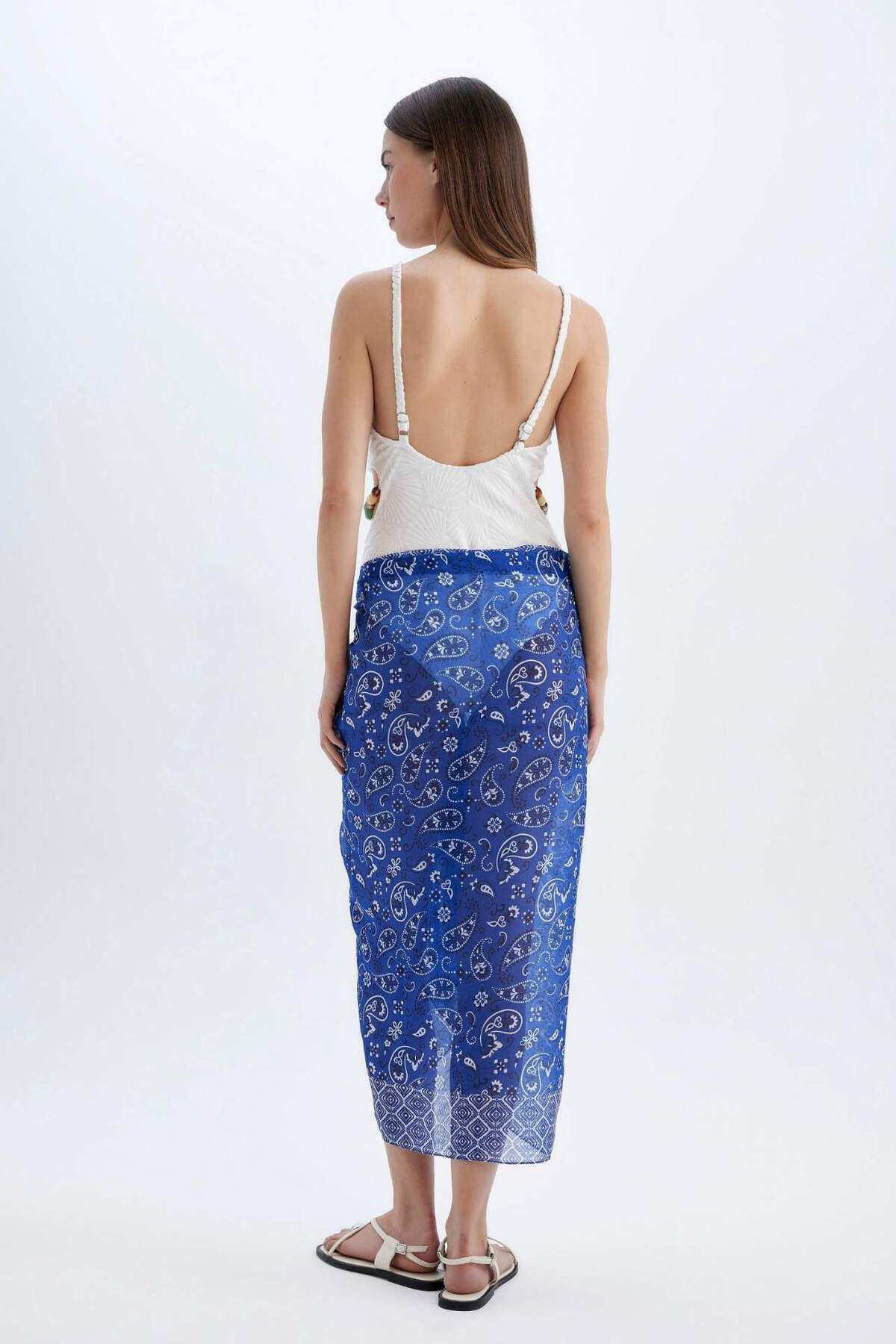 DeFacto-Plážové oblečení Be in Love se vzorem Regular Fit - D2745AXNS 5