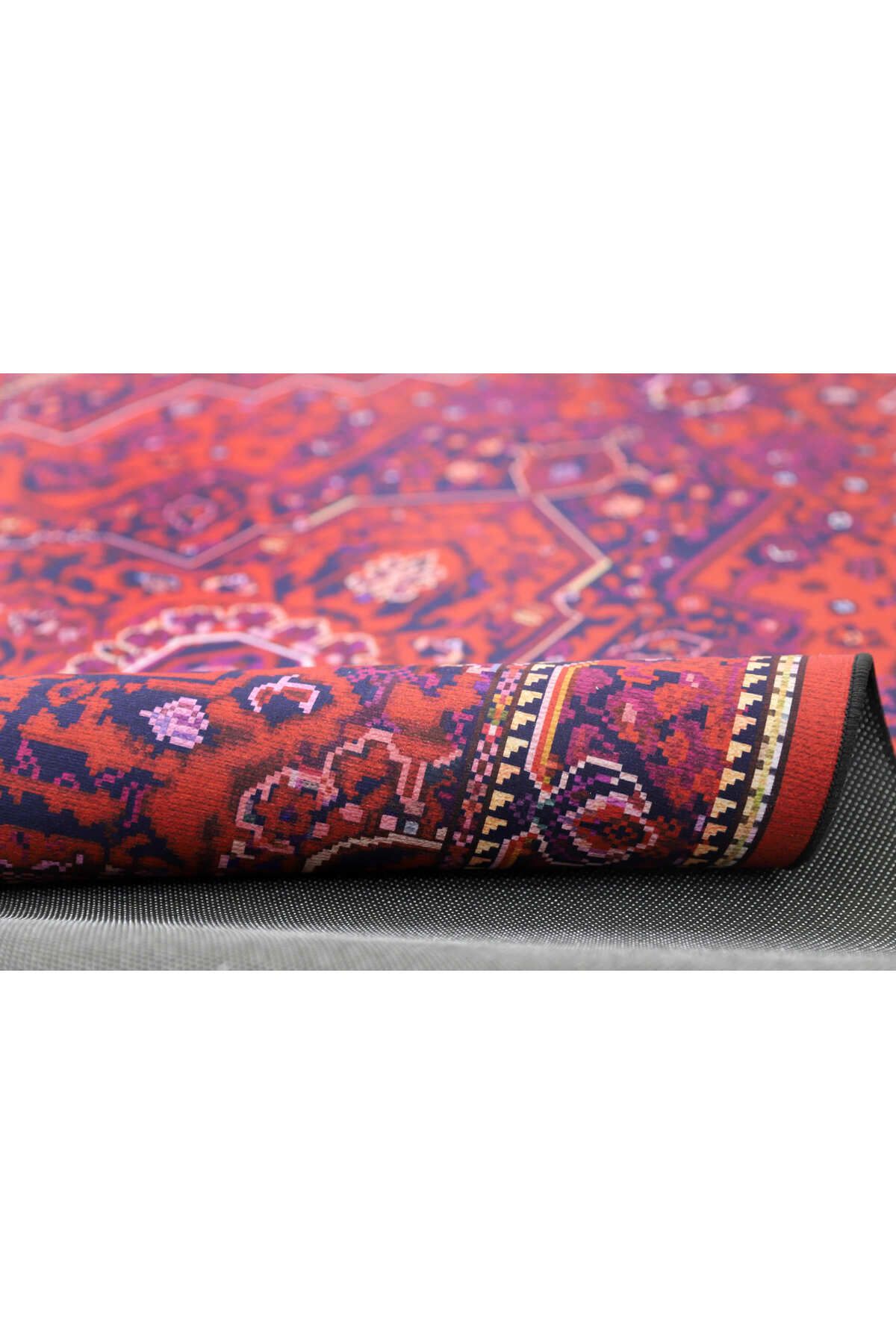 Alkaffary-Carpet Bashayer, Multi-Use, Perfect for Small & Large Spaces,Easy to Clean,Durable,Red,Various Sizes 6