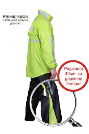 go out Motosiklet Yağmurluk Takım Prime 0.44Mm. Kalın %100 Su Geçirmez Kumaş ...