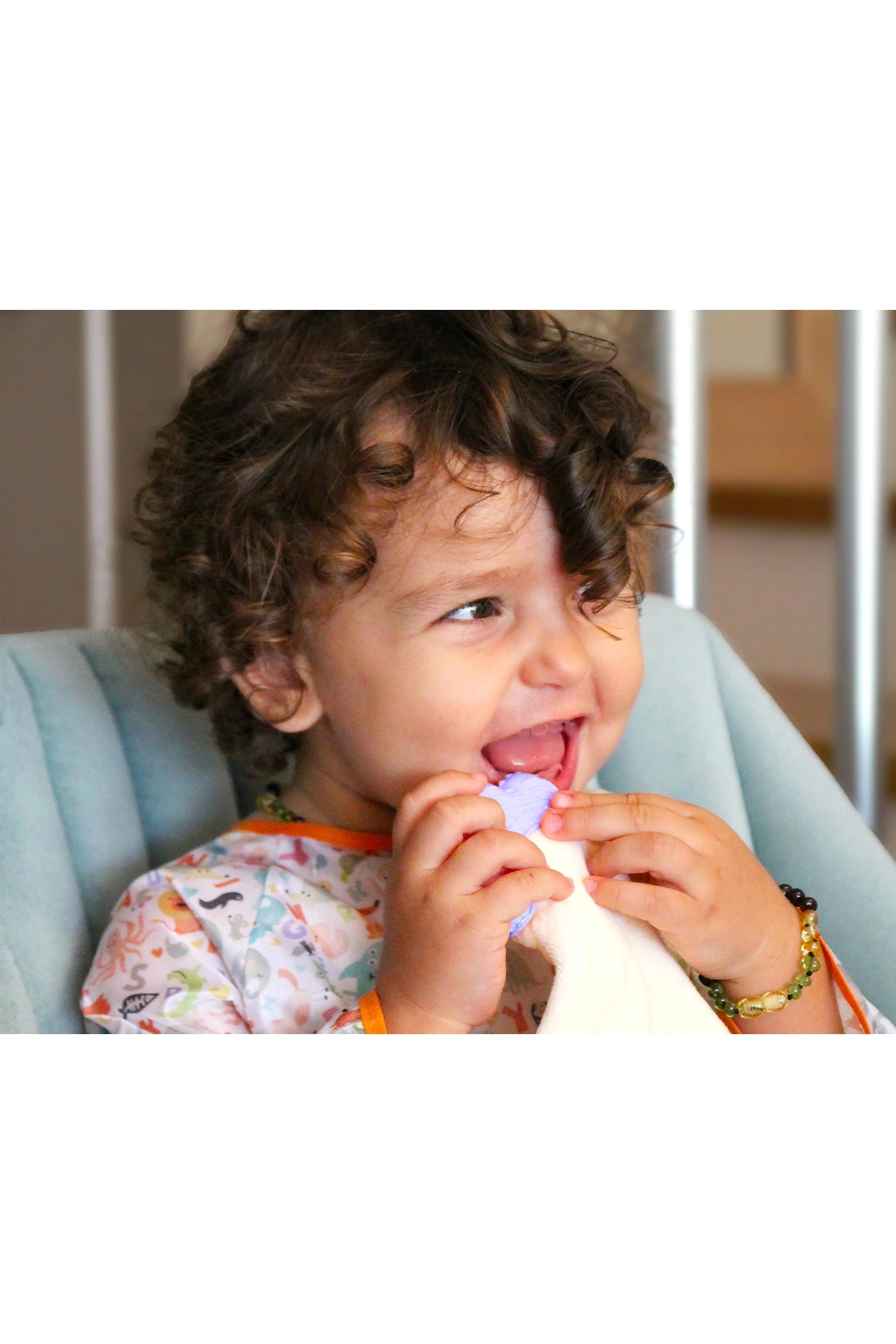 Babyjem Beyaz Baby Jem Diş Kaşıyıcılı Uyku Arkadaşım 603 fotoğrafı 2 (önizleme)