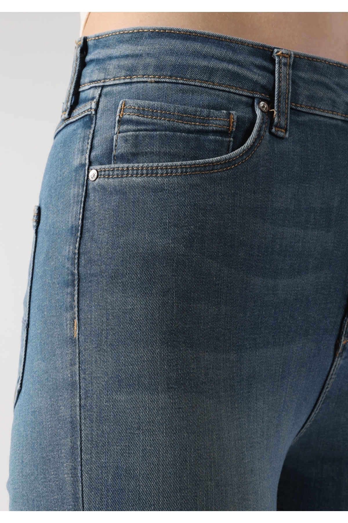 Colin's-Pantaloni blugi cu talie înaltă 760 Diana Super Slim Fit - Cl 1062202 6