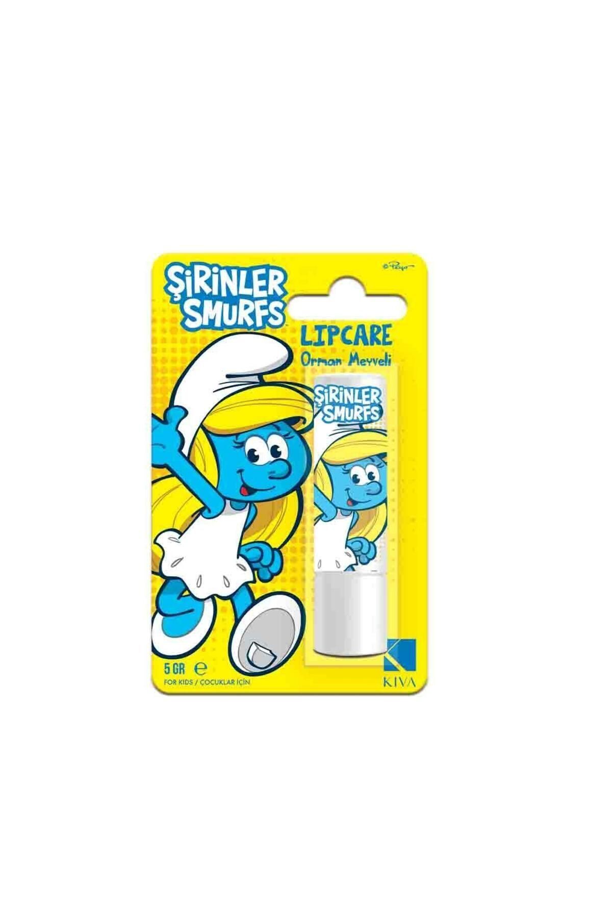Kiva-Smurfs Forest Fruit Lipcare 5 Gr Dms 1