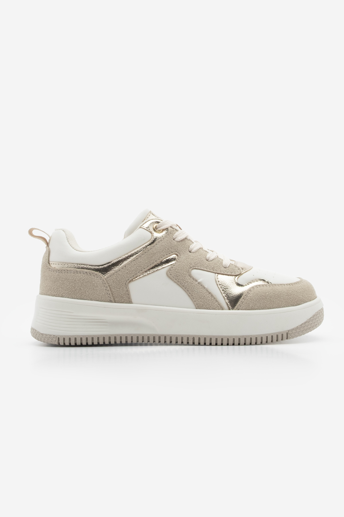 Marjin-Γυναικείο Sneaker με ψηλή σόλα - Aryan Gold 3