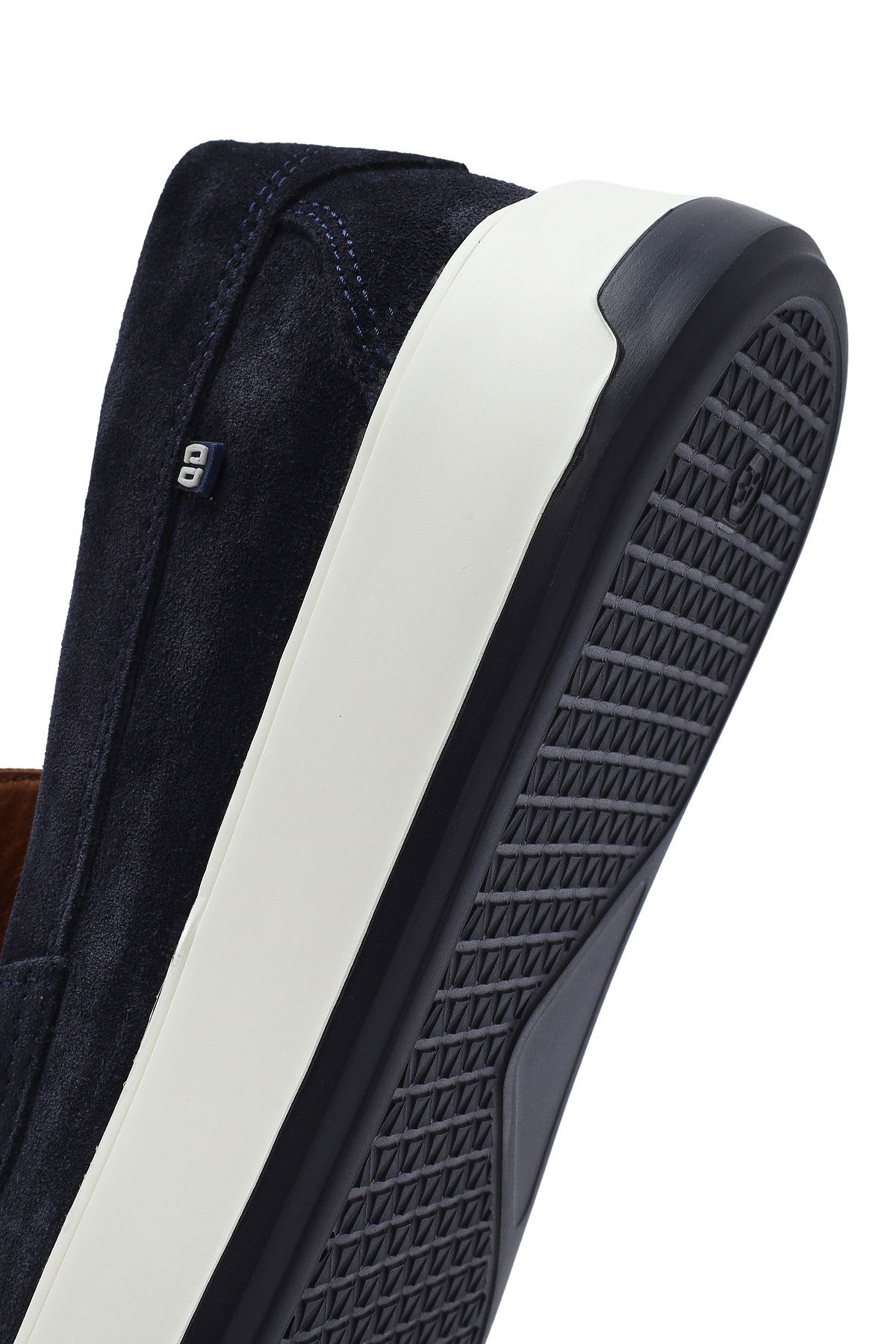 Derimod-Men's Navy Blue Suede Genuine Leather Casual Penny Loafer Shoes Casual Daily Shoes 25Sfd707310 8