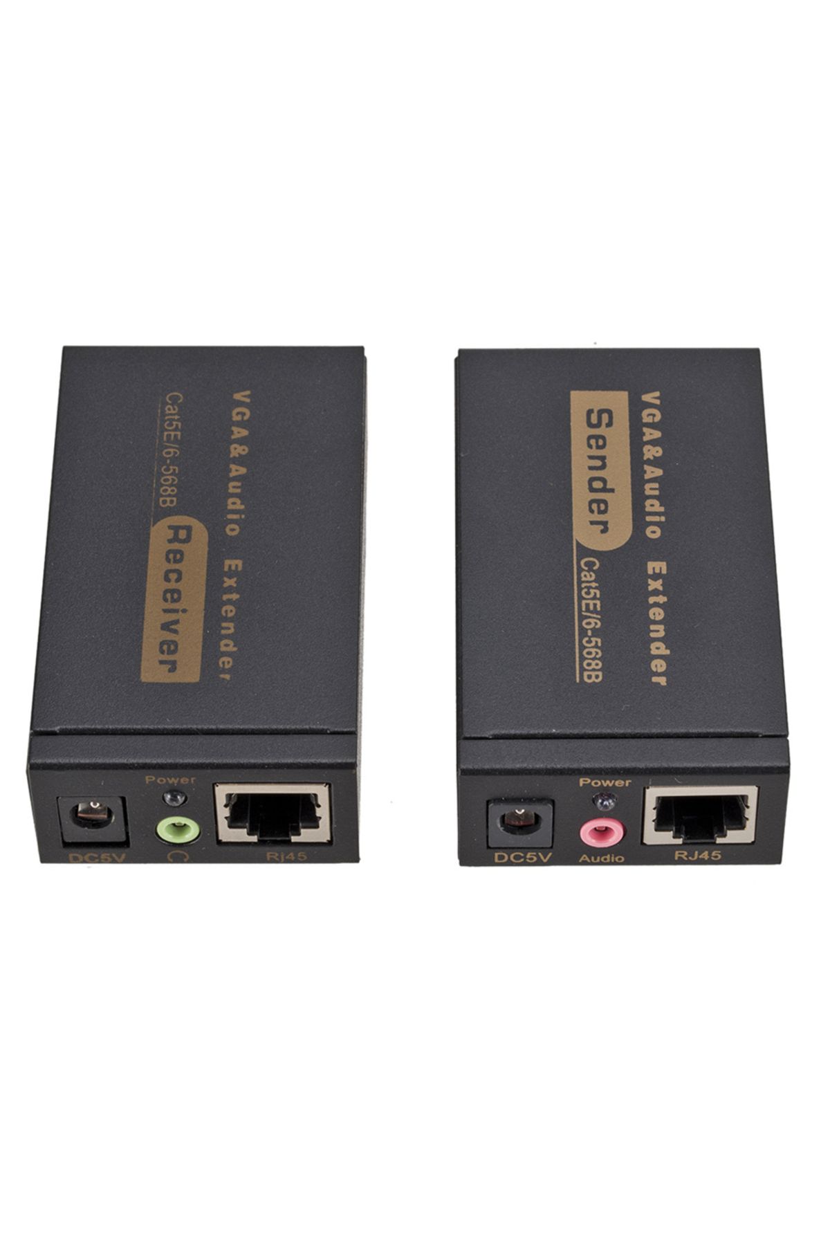 HOPE R-VGA video signal extender up to 100m, with RJ45 Ethernet Cat5/6 transmitter and receiver, resolution 1