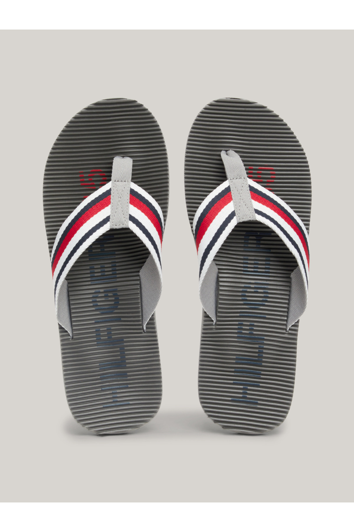 Tommy Hilfiger-Men's Brand Logo Polyster Upper with Eva Rubber Outsole Signature Tape Finger Gap 3