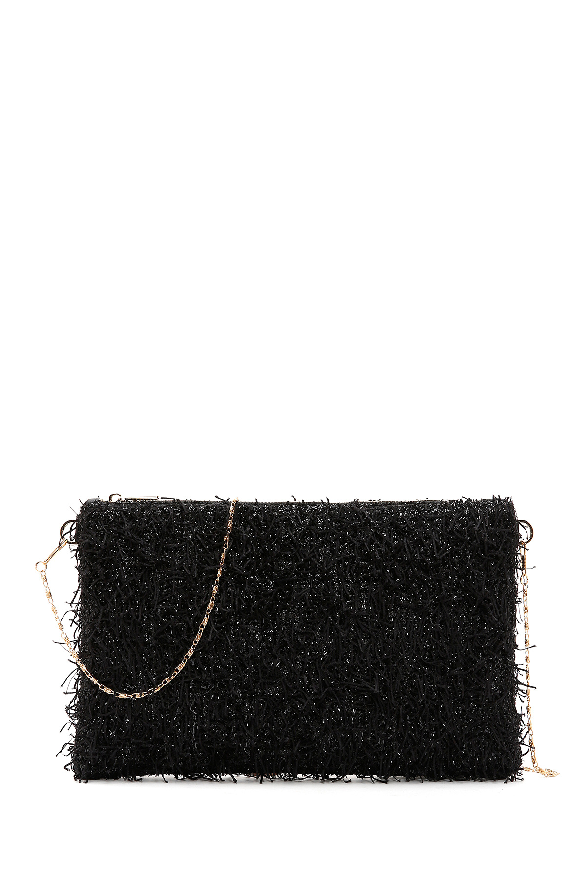 Derimod-Women's Black Long Chain Strap Clutch 25Sbd22046F 1