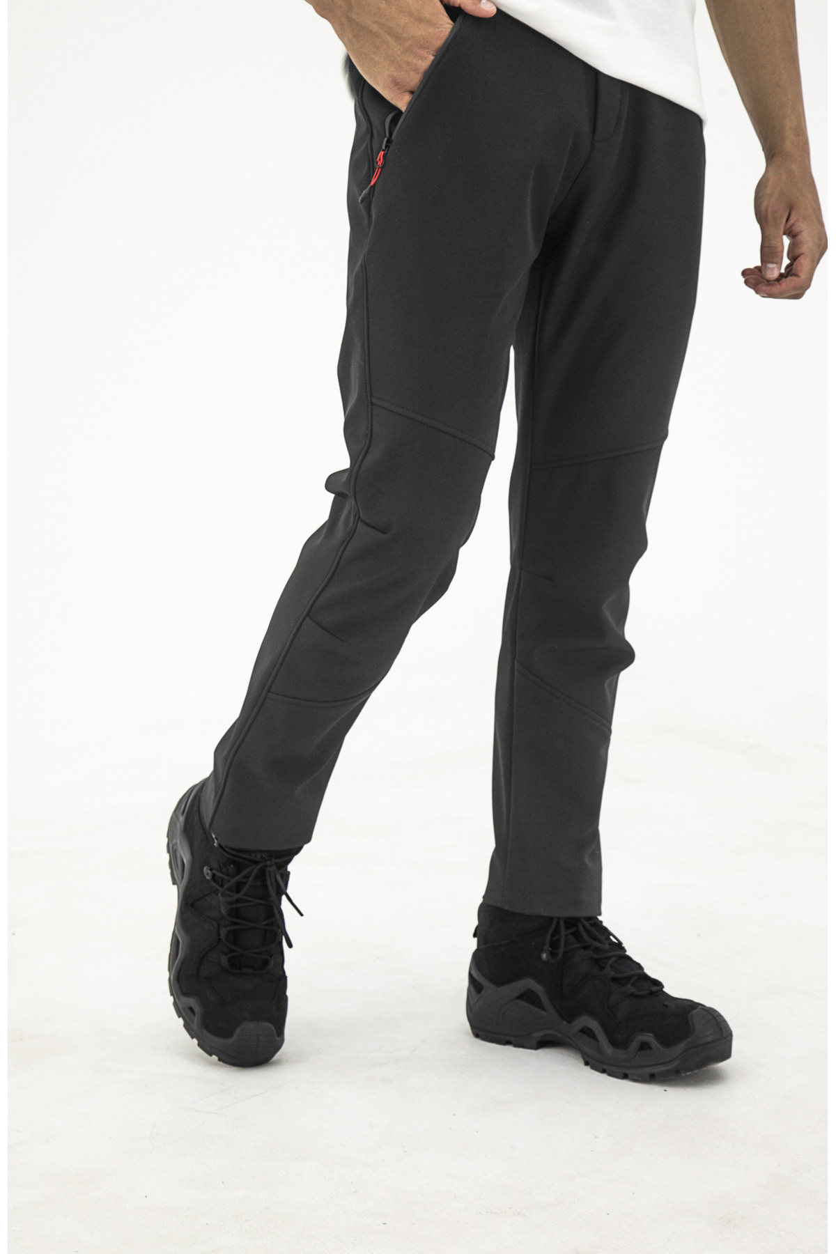 Longberg Erkek Kışlık Içi Polarlı Rüzgar Geçirmez Softshell Pantolon Prs-1779