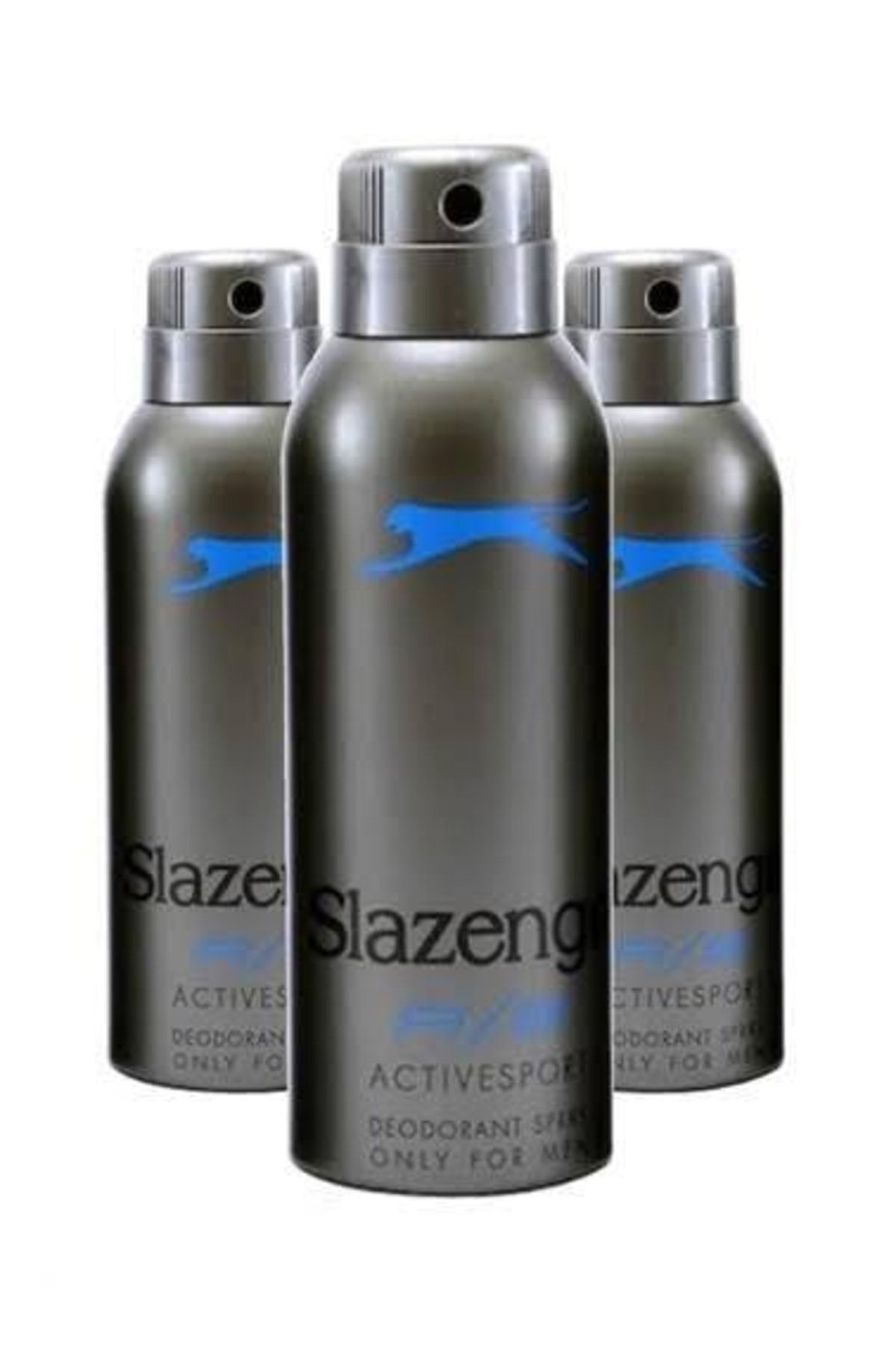 دئودورانت اکتیو اسپرت بلو ۱۵۰ میلی لیتر، بسته ۳ عددی اسلازنگر دئودورانت Slazenger