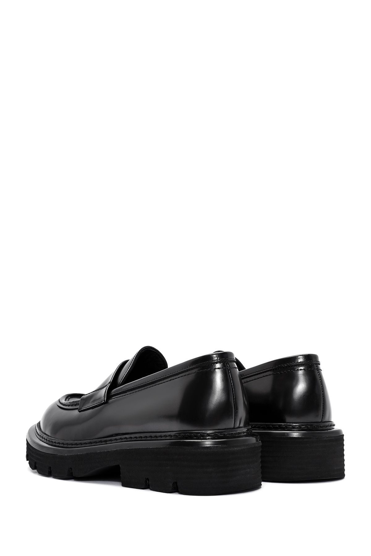 Derimod-Men's Black Leather Casual Loafer 24Wfd720022 5