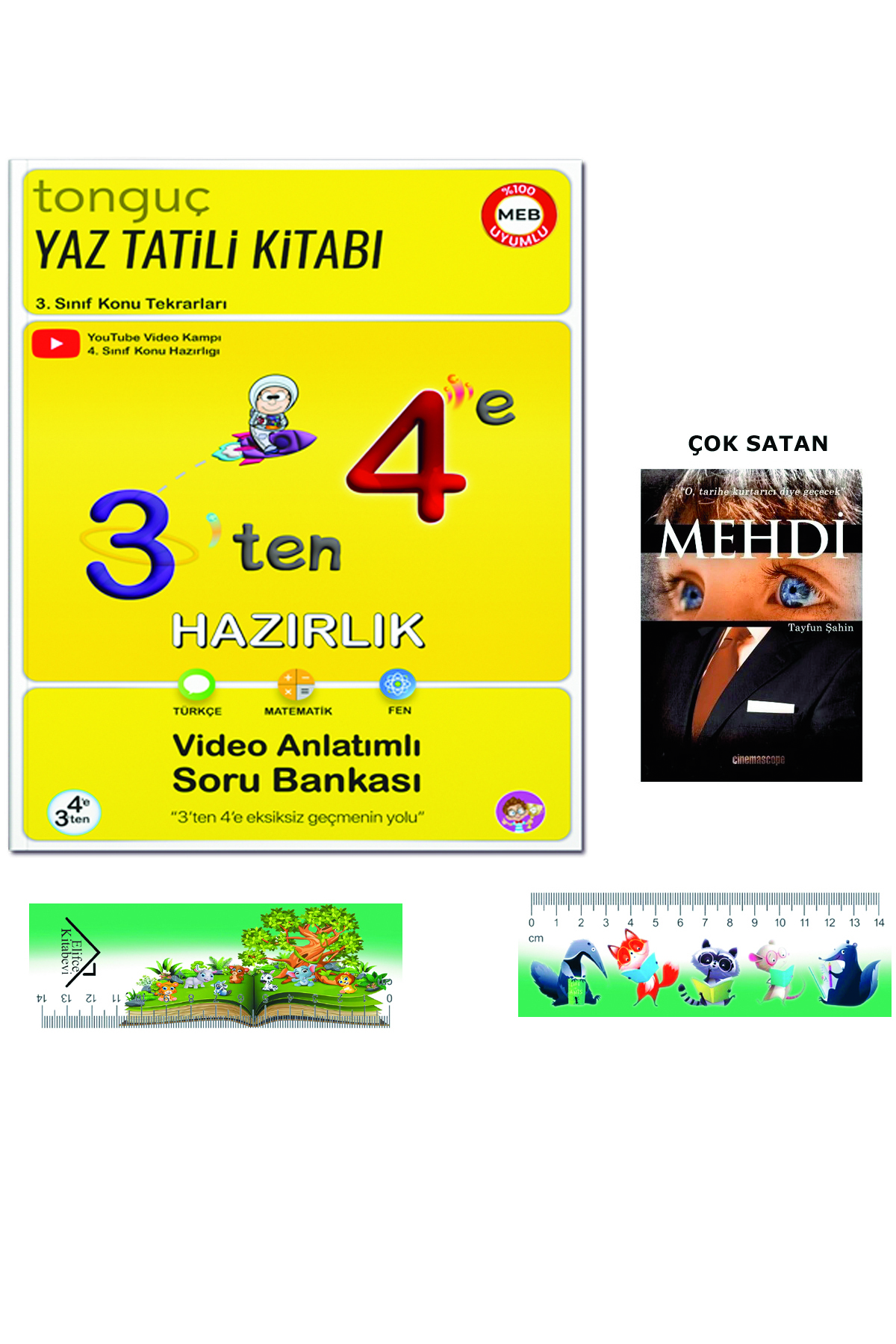 Tonguç Yayınları 3'ten 4'e Hazırlık Kitabı 2026 - Fiyatı, Yorumları