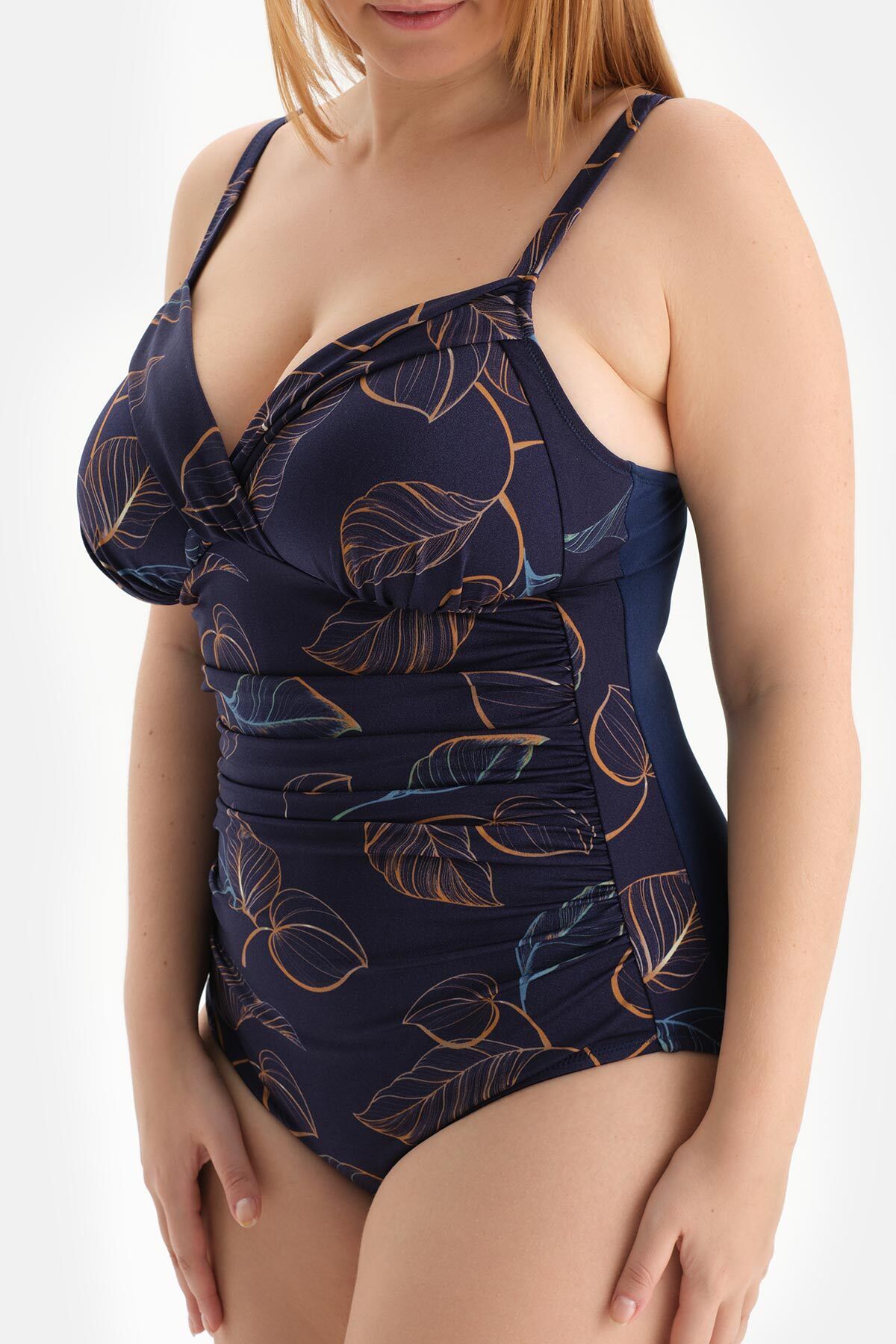 Dagi-Marineblaues Korsett – Badeanzug mit Erholungsfunktion 6