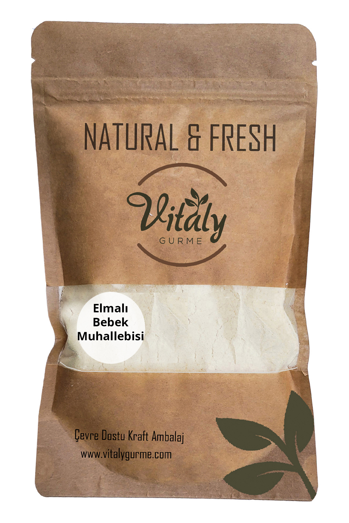 Vitaly Gurme +8 Ay Doğal Katkısız Bebek Muhallebi Mama Karışımı Ek Gıda Seti 6x160g | Şekersiz, Koruyucusuz fotoğrafı 5 (önizleme)