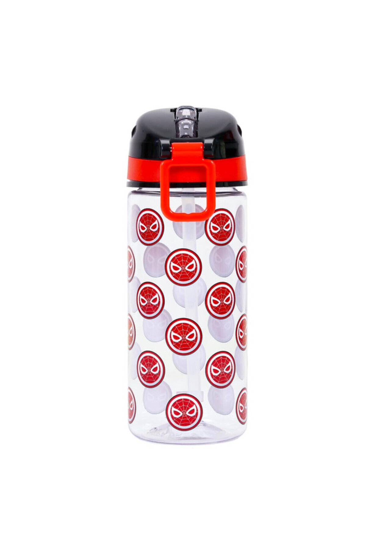 Eazy Kids-Marvel Spider - Man Tritan Water Bottle w / Carry handle - Black Red(420ml) 2