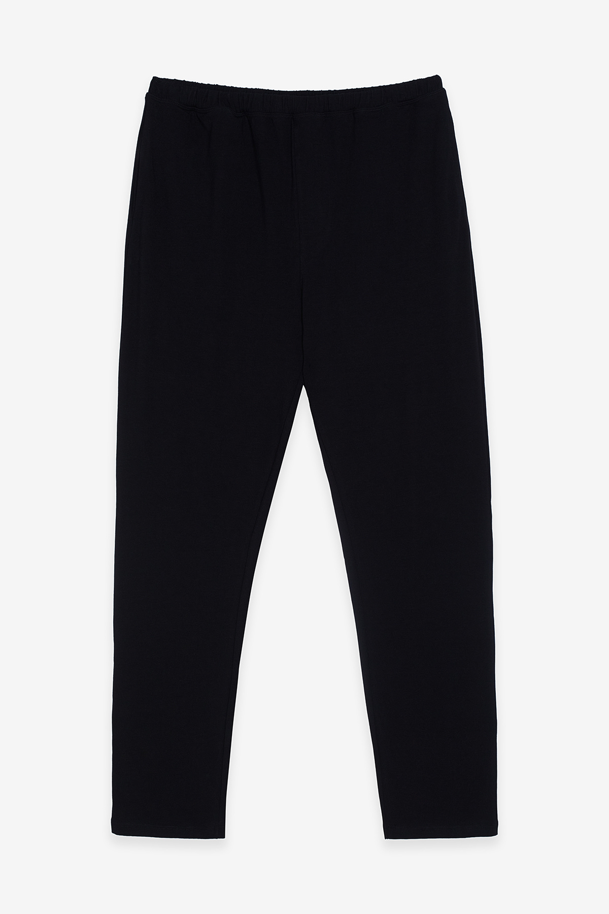COMMON MELON Erkek Modal Yumuşak Dokulu Pijama Altı Siyah