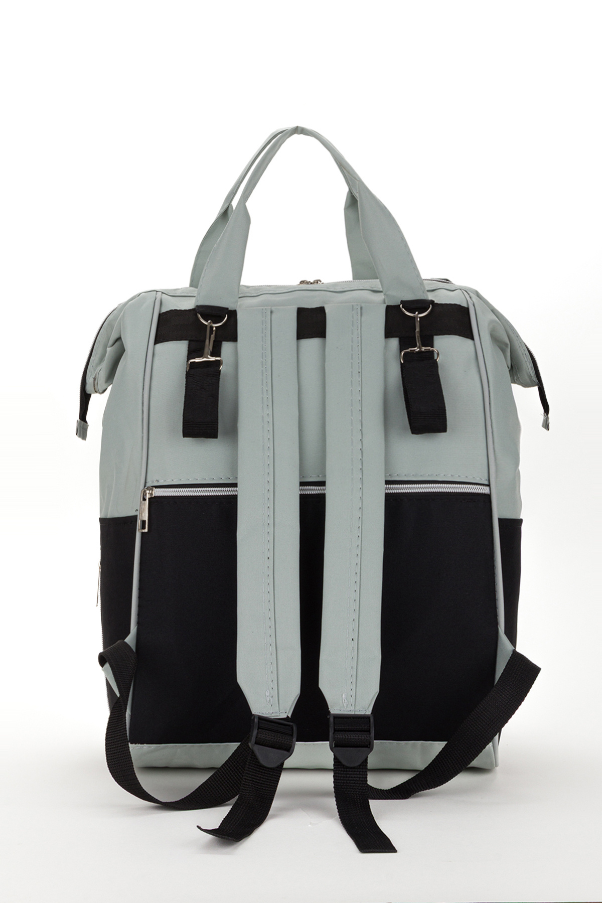 L&M LEGAS MODA Anne Bebek Bakım Sırt Çantası Termal Biberonluk Ve Bebek Arabası Askı Aparatlı fotoğrafı 4 (önizleme)