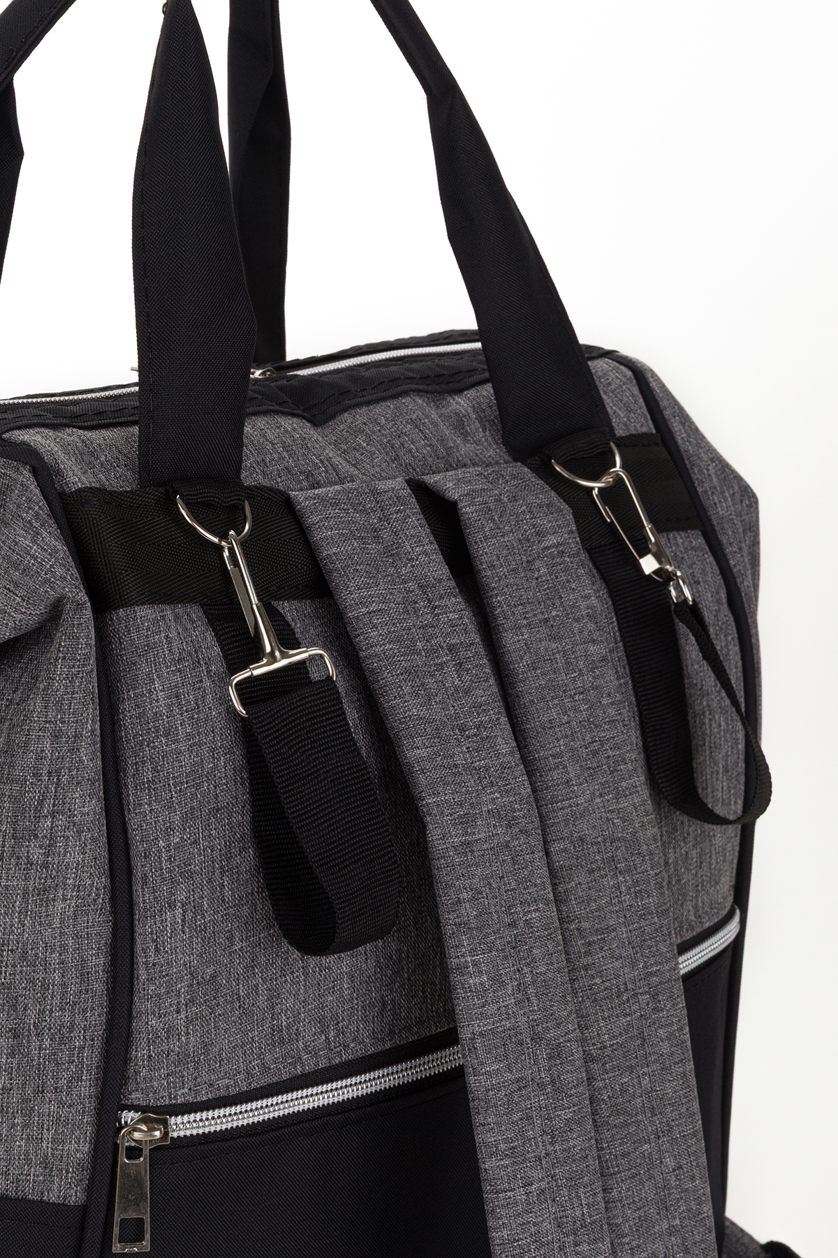 Sweet Anne Bebek Bakım Sırt Çantası Biberon Termoslu Sıvı Geçirmez Askı Aparatlı fotoğrafı 7 (önizleme)