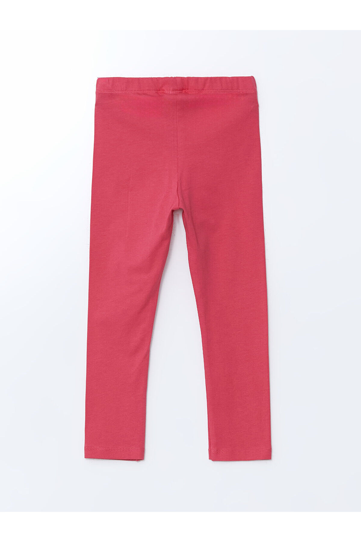 LC Waikiki Meral Collection Fuşya Bisiklet Yaka Baskılı Kız Çocuk Tayt 2'li fotoğrafı 5 (önizleme)