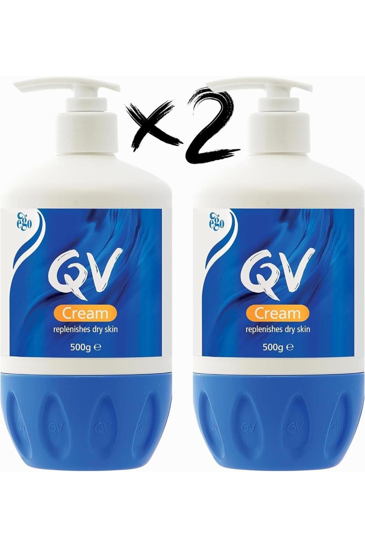Qv كريم مرطب - 500 جرام قطعتين