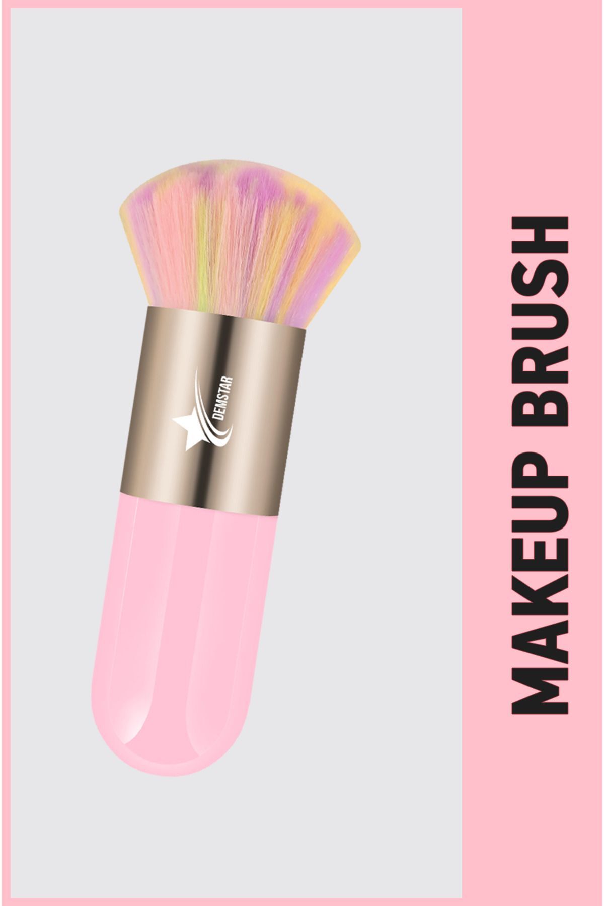 Professional Make-up Luxury Kabuki Fondöten Ve Allık Makyaj Fırçası RS — 18DLX