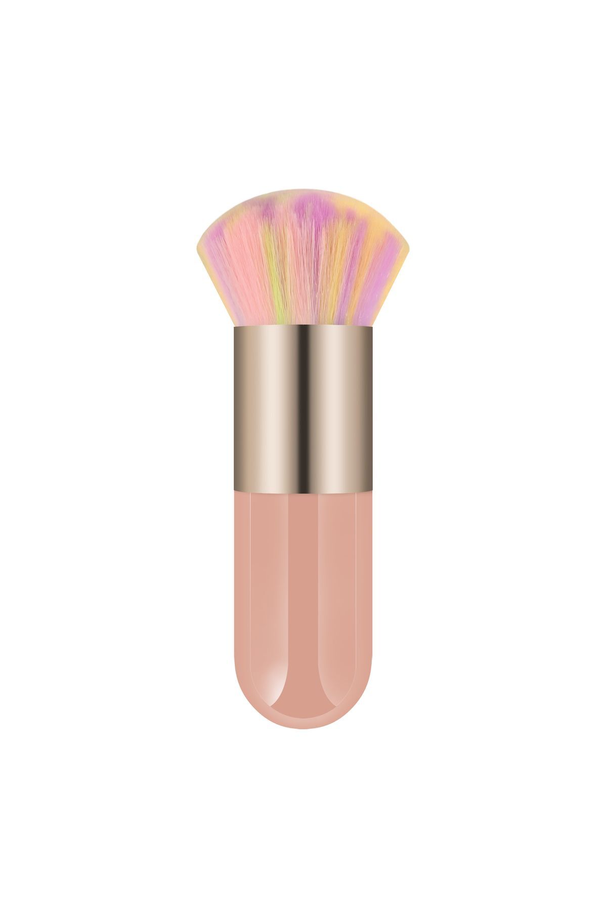 Professional Make-up Luxury Kabuki Fondöten Ve Allık Makyaj Fırçası RS — 36DLX — تصویر 5 از 8