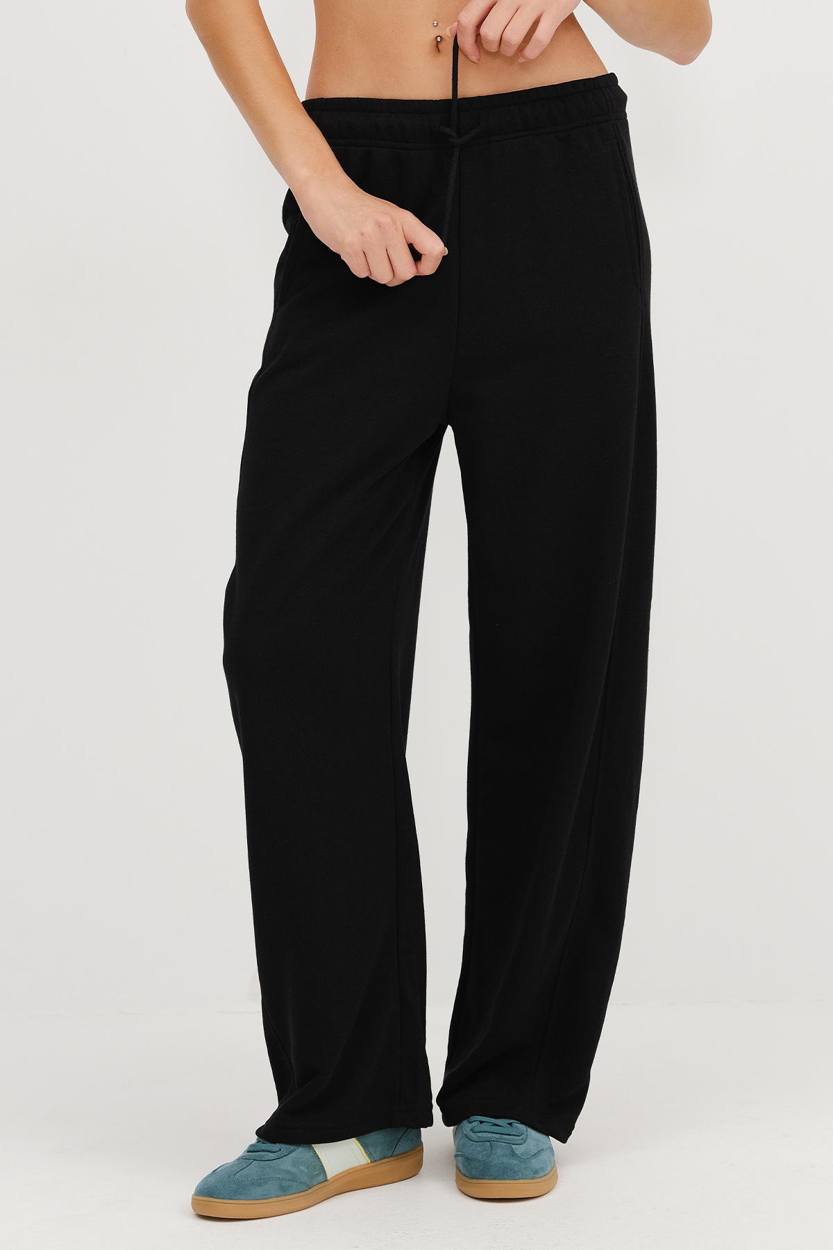 Addax Cepli Wide Leg Eşofman EŞF10487 görsel 2