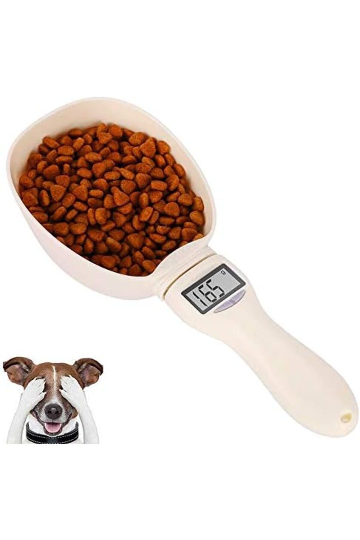 MACON-Digital Pet Food Measuring Scale 800 g / 250 ml with Clear Display Compact Precision 2